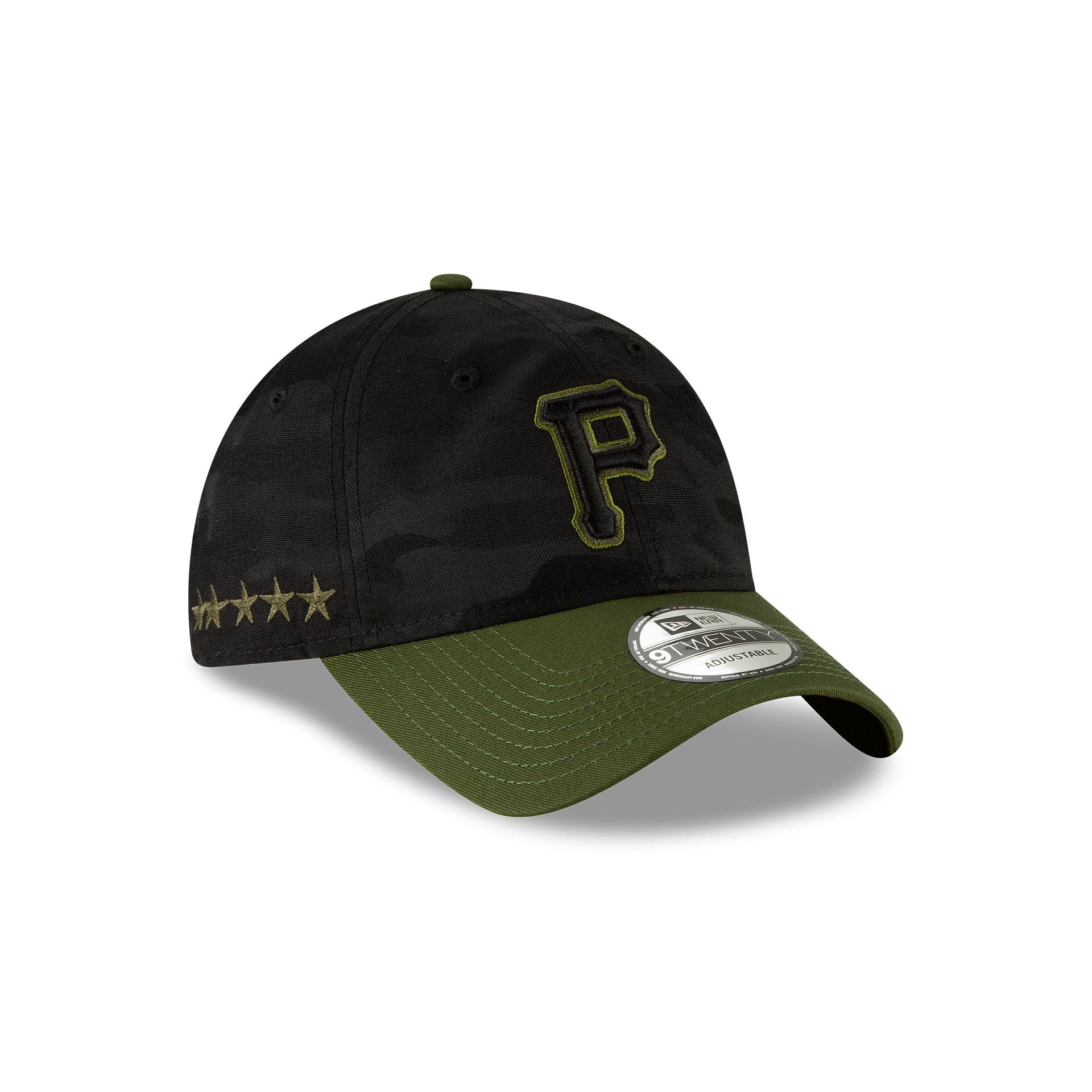 Pittsburgh Pirates Core Classic Replica Black Camo 9TWENTY Adjustable Hat