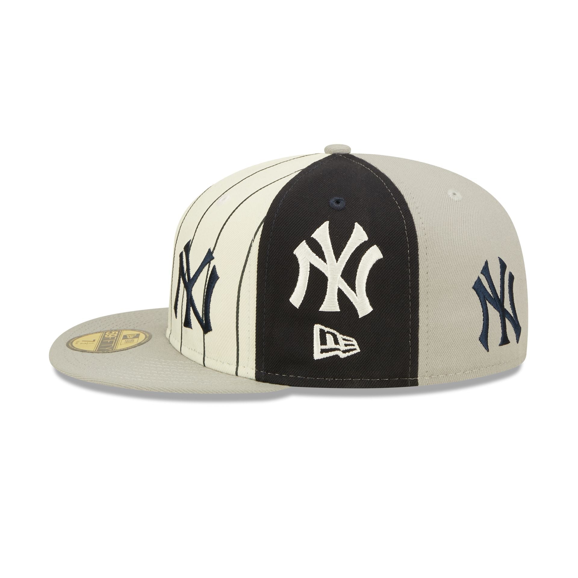 New York Yankees Logo Pinwheel 59FIFTY Fitted Hat