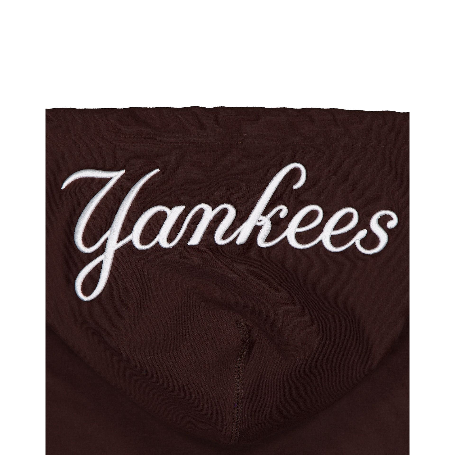 New York Yankees Logo Select Color Flip Brown Hoodie