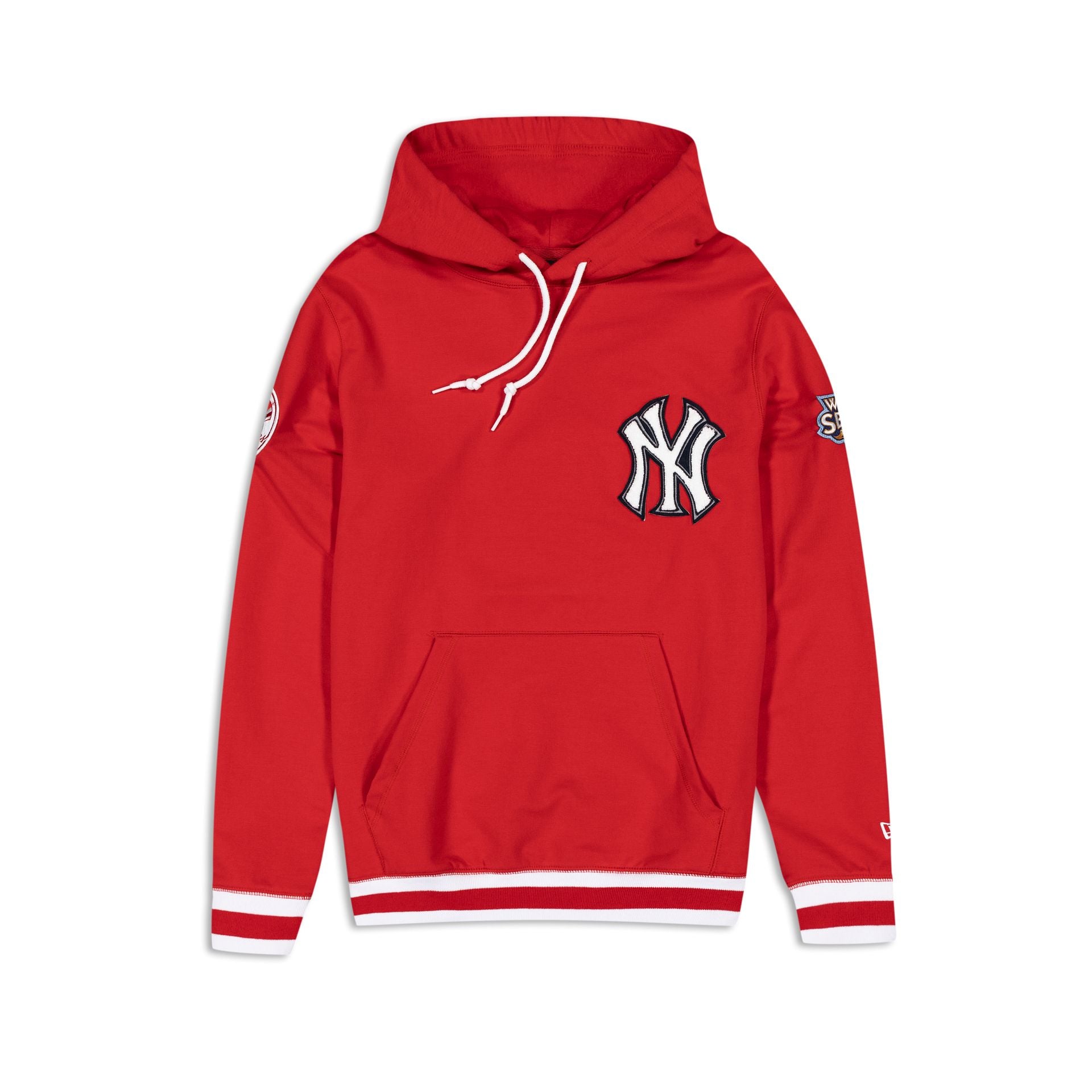 New York Yankees Logo Select Color Flip Red Hoodie