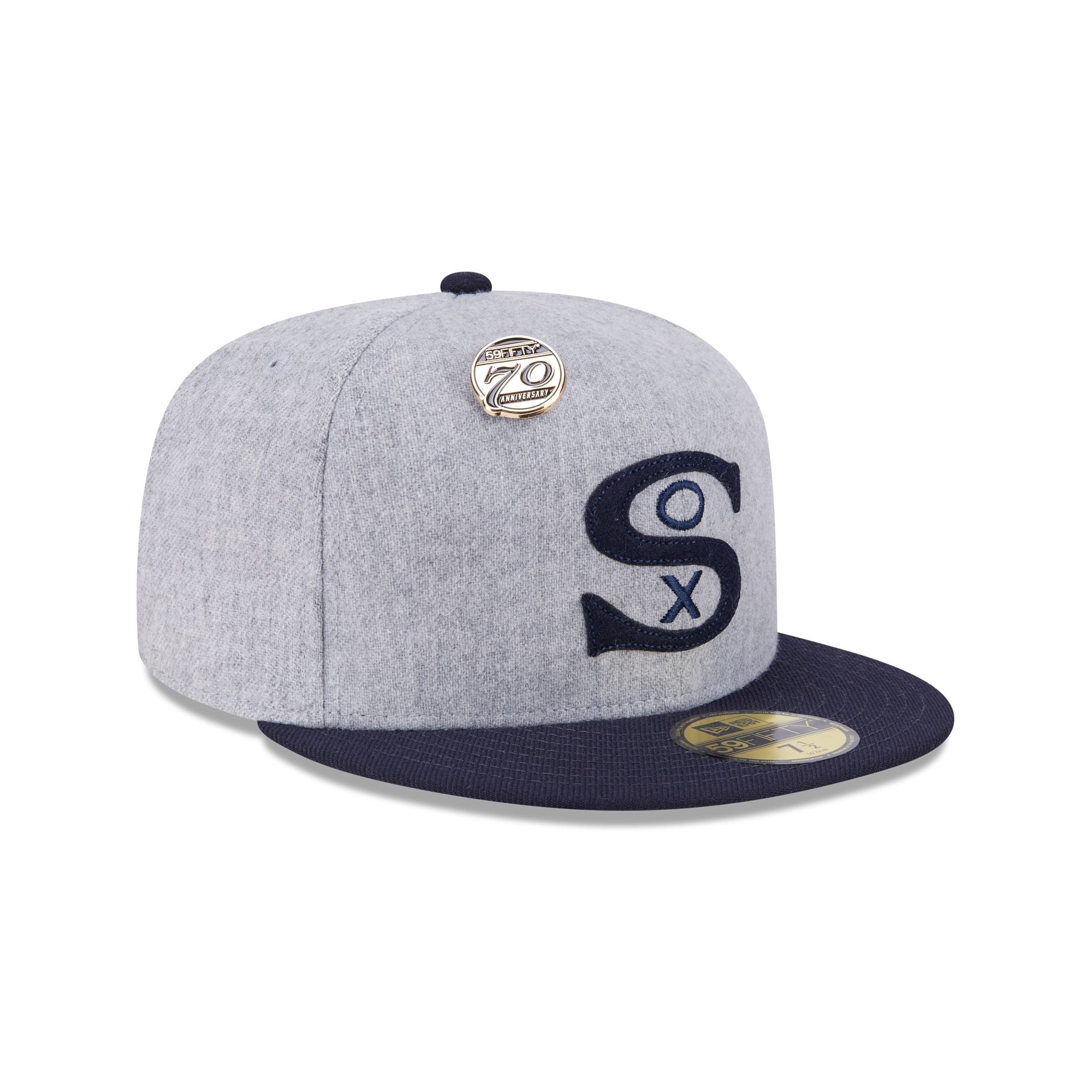 Chicago White Sox 70th Anniversary Gray 59FIFTY Fitted Hat