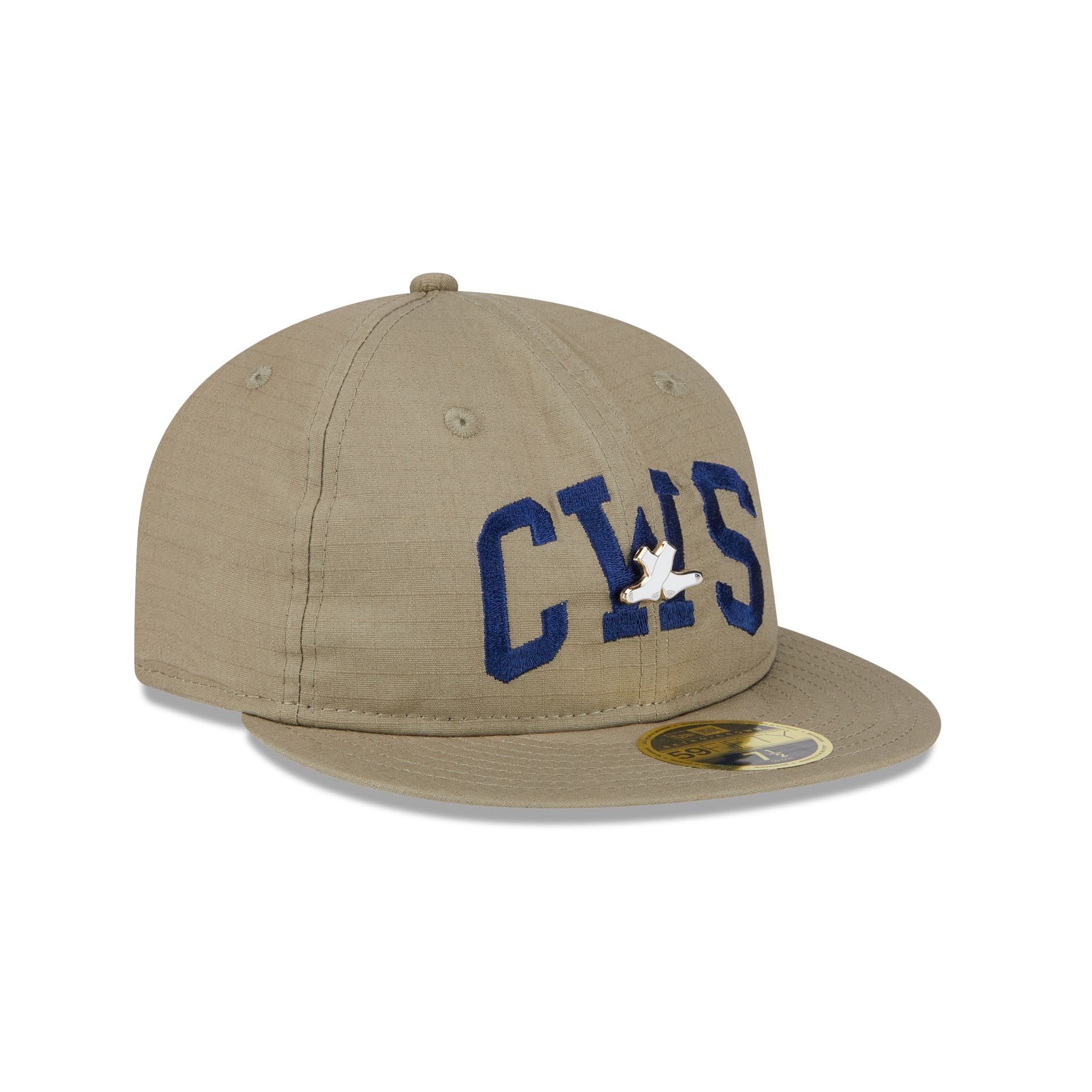 Chicago White Sox Logo Pin Retro Crown 59FIFTY Fitted Hat