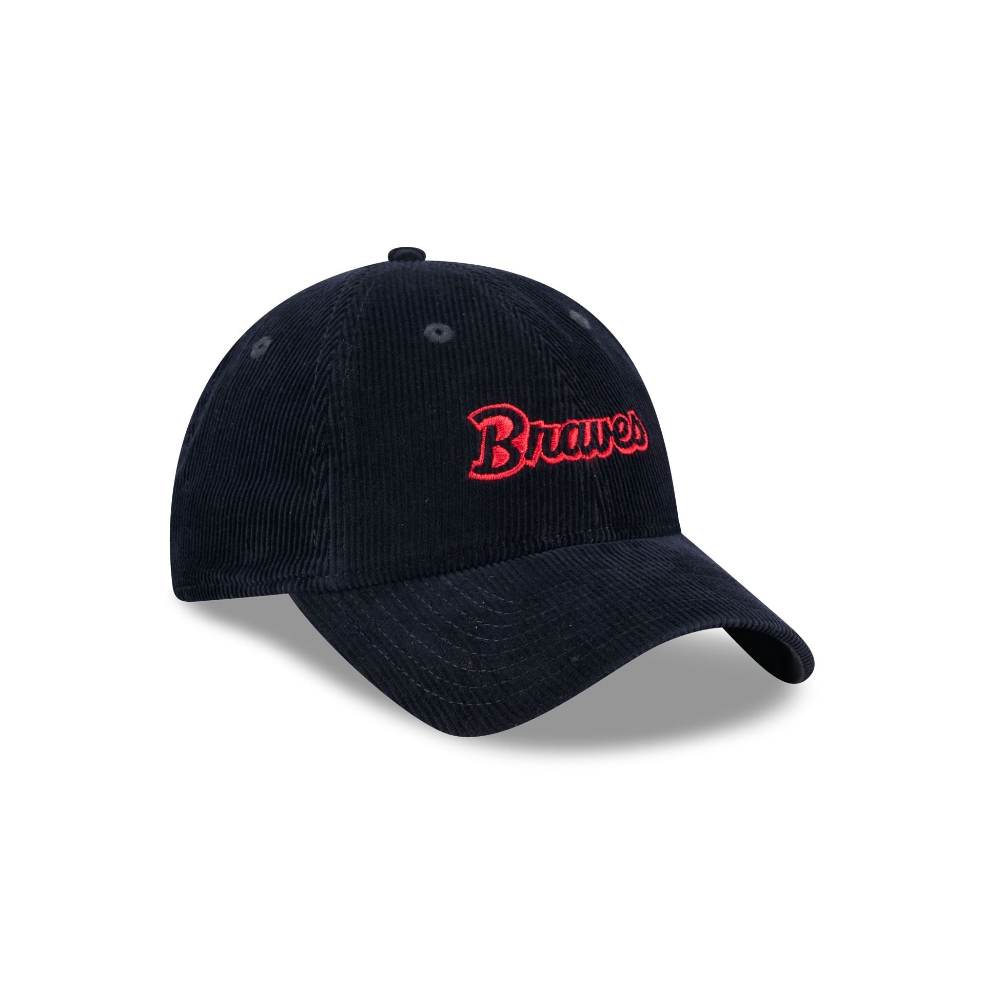 Atlanta Braves Women's Corduroy 9TWENTY Adjustable Hat