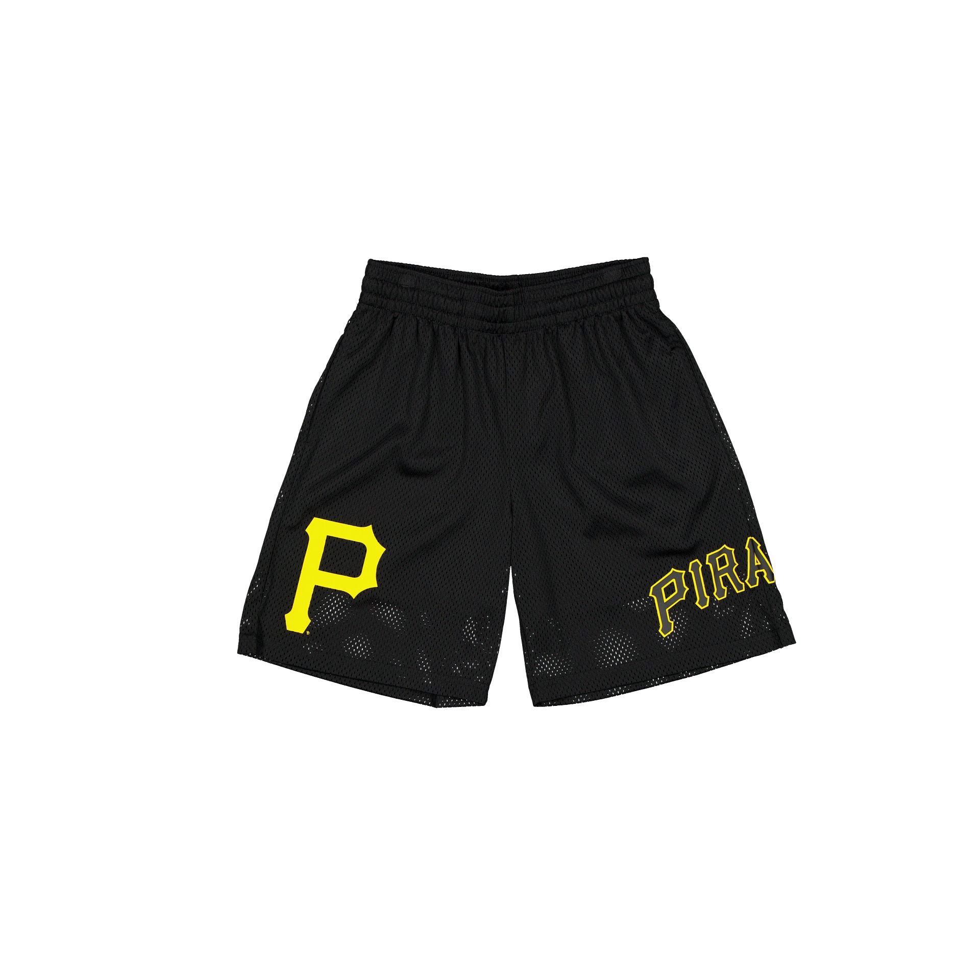 Pittsburgh Pirates Mesh Black Shorts