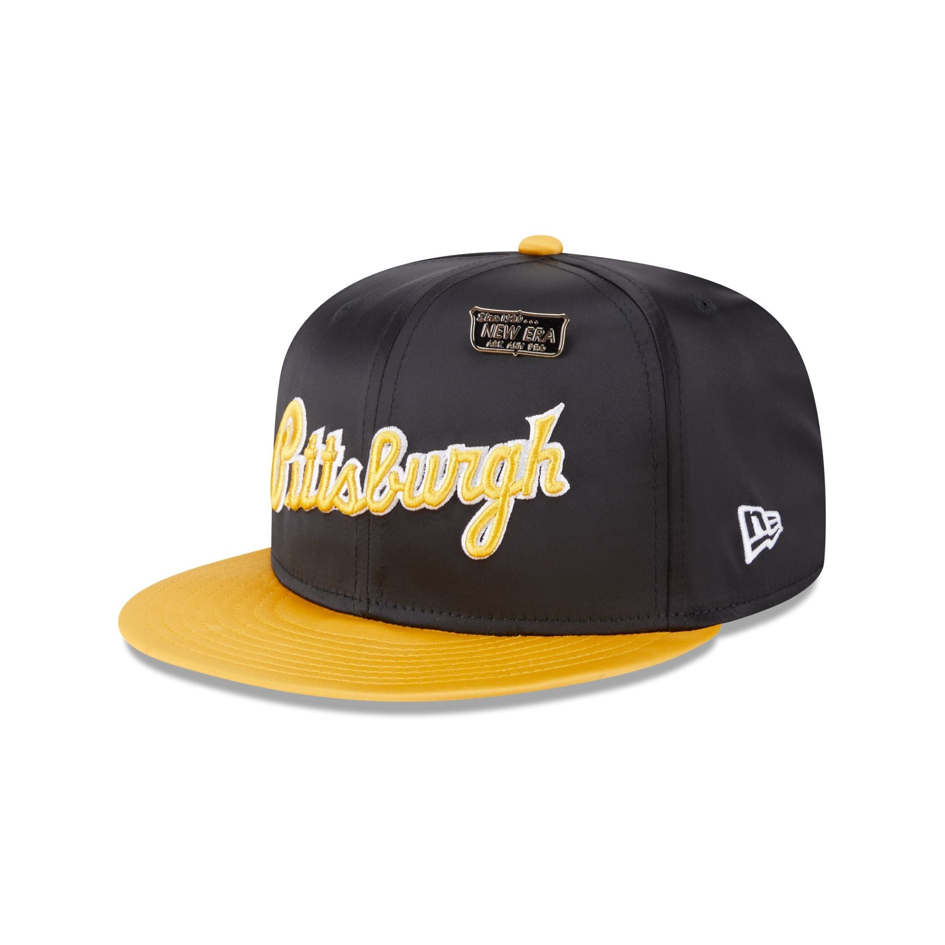 Pittsburgh Pirates Satin Pin 9FIFTY Snapback Hat