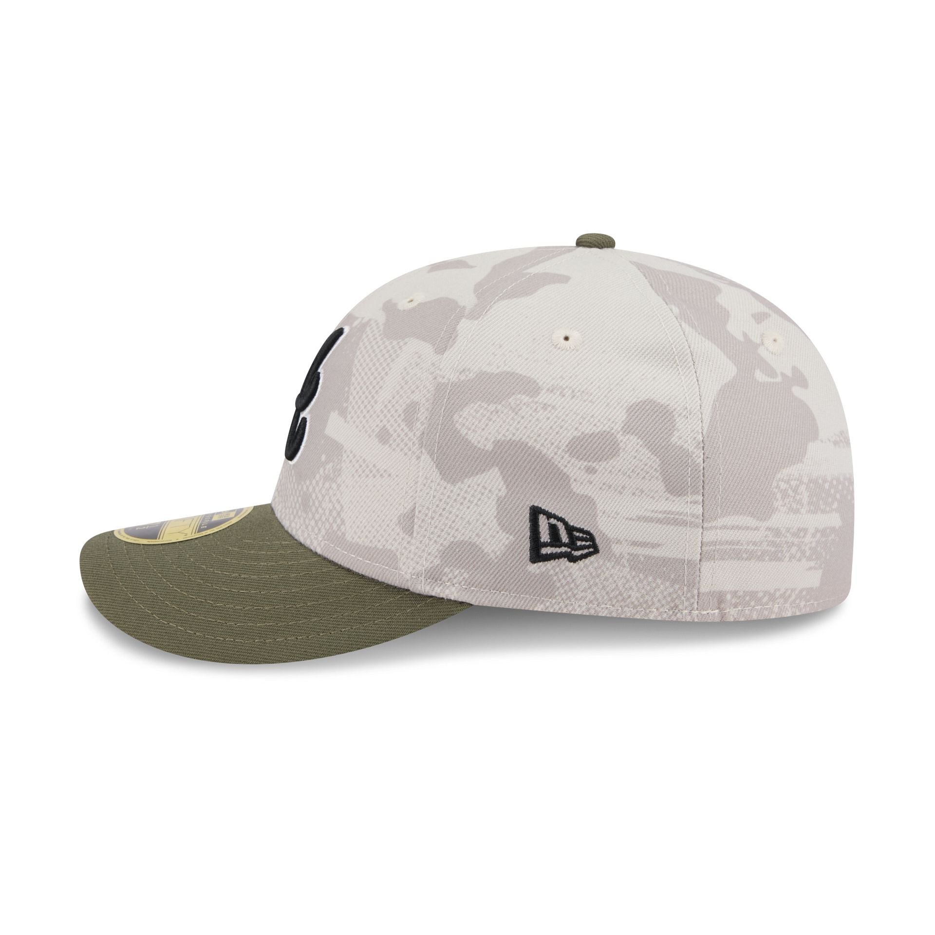 Atlanta Braves Armed Forces Day 2025 Low Profile 59FIFTY Fitted Hat