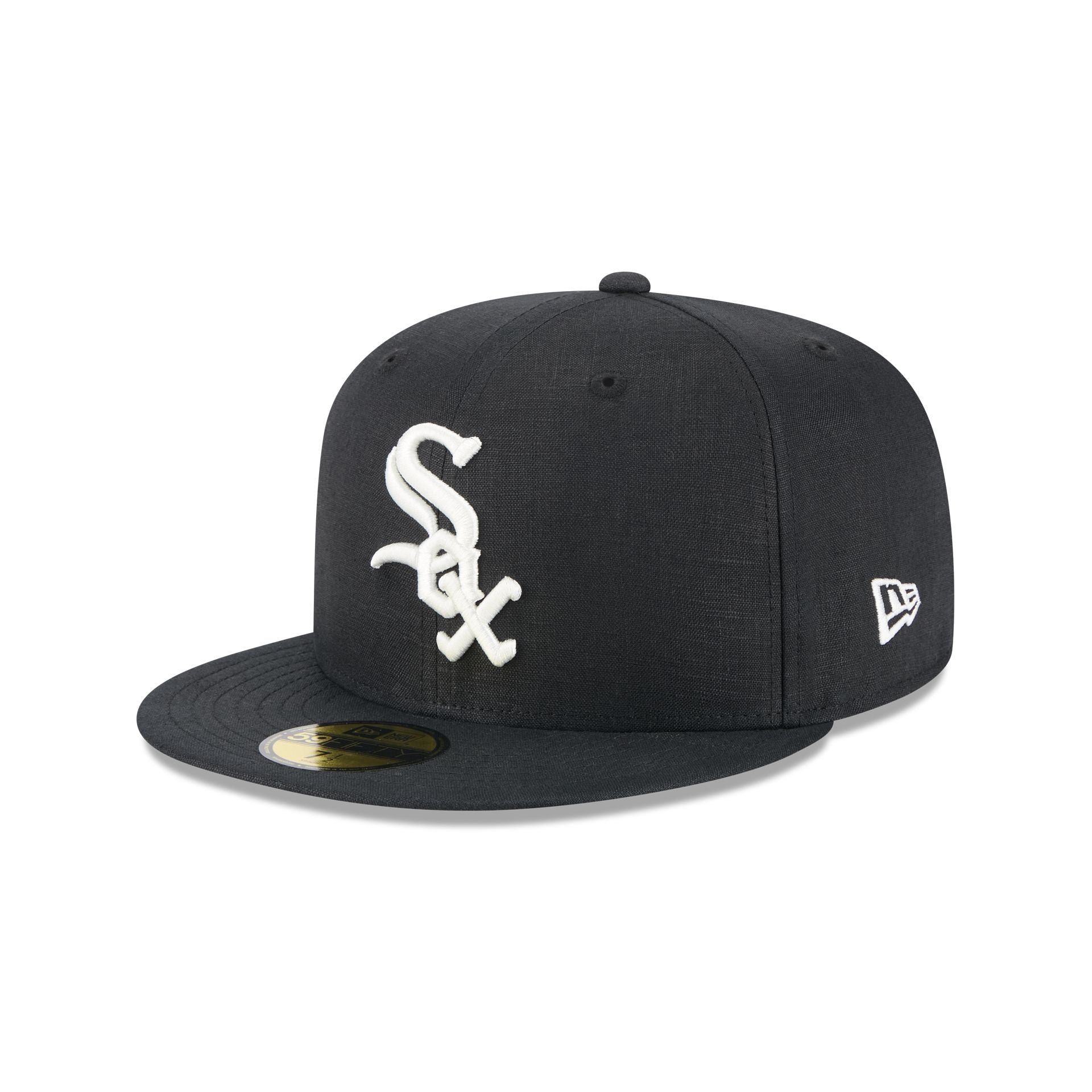 Team Linen Chicago White Sox 59FIFTY Fitted Hat