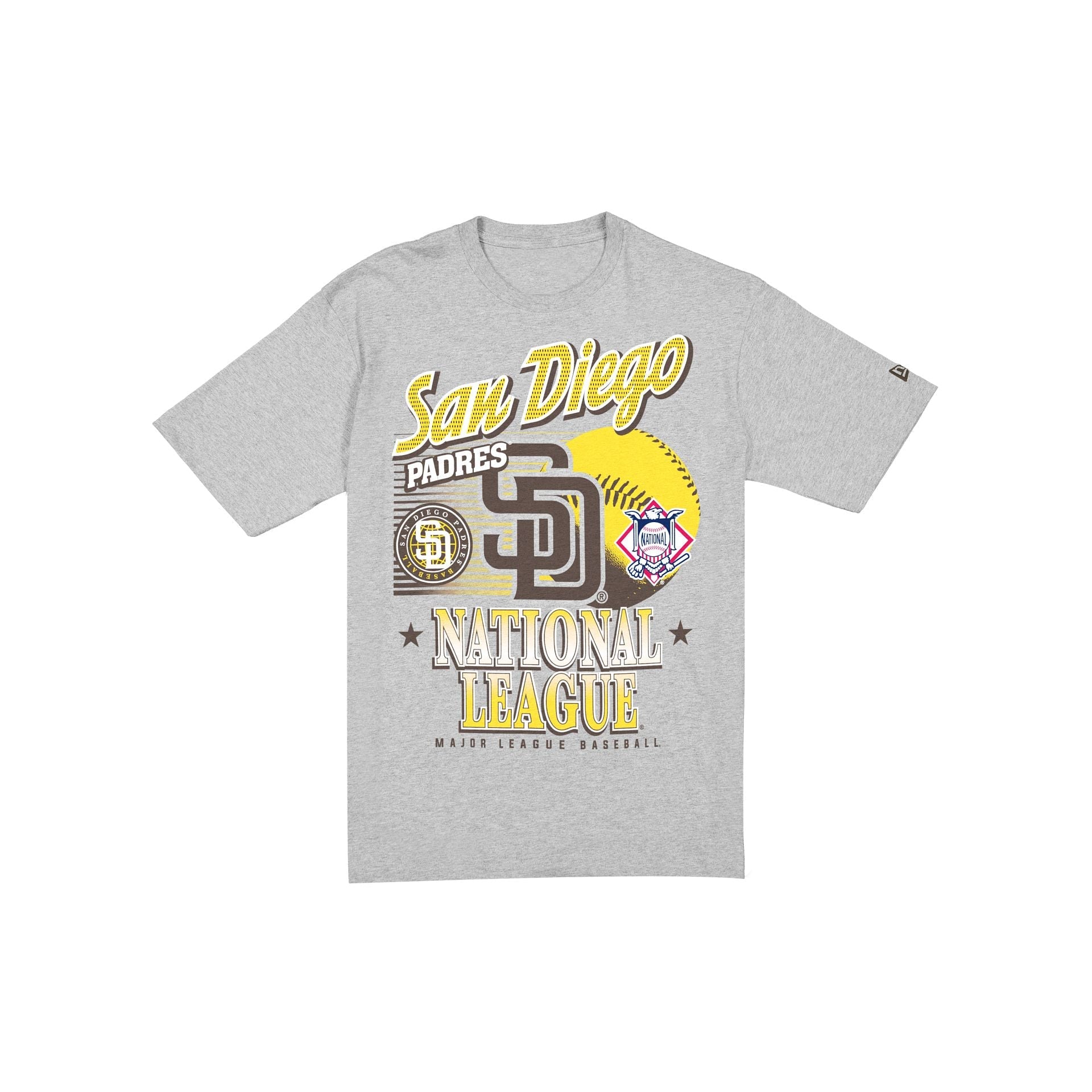 San Diego Padres Sport Classics Heather Gray Short-Sleeve T-Shirt