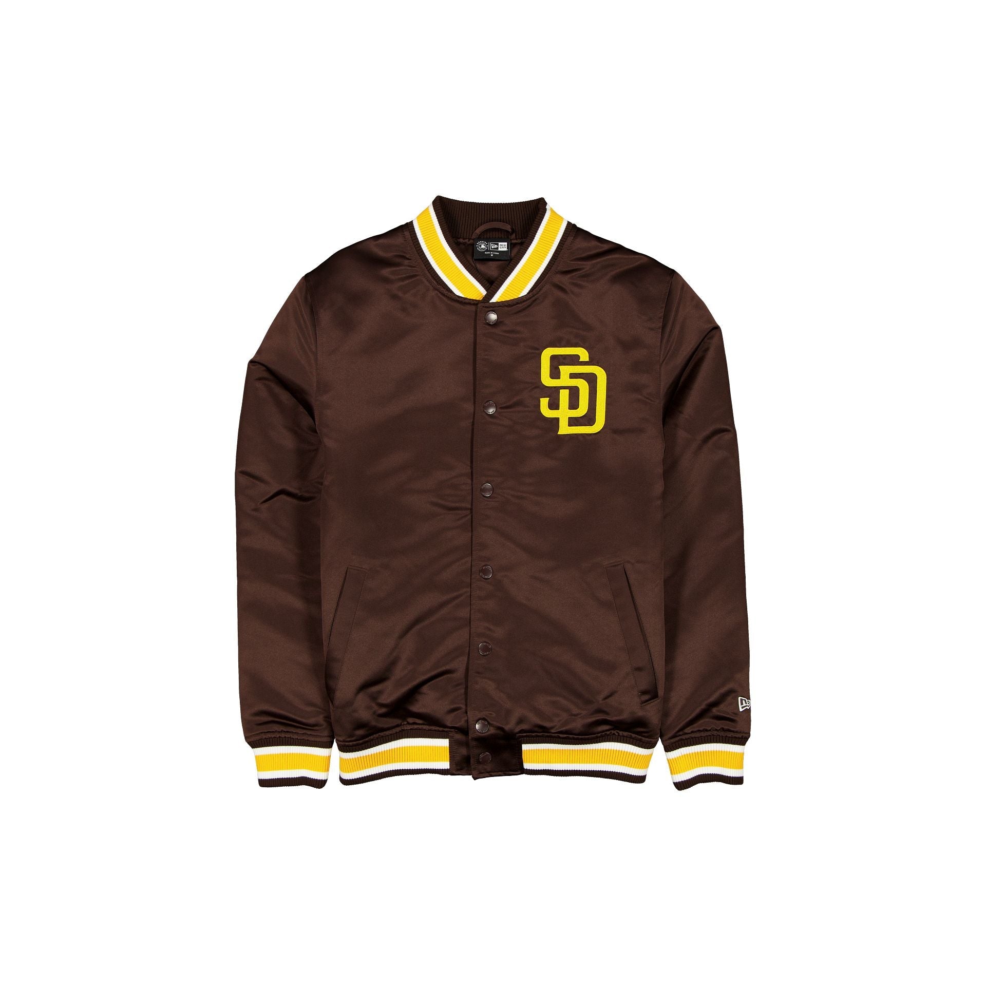 San Diego Padres Sport Classics Brown Satin Jacket