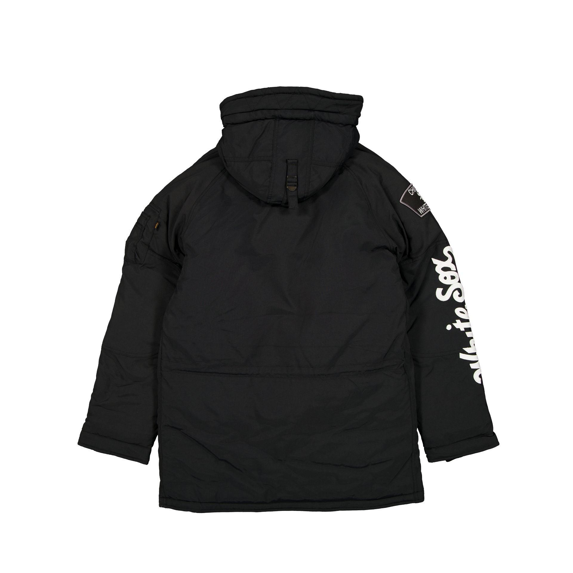 Alpha Industries x Chicago White Sox Black N-3B Parka Jacket