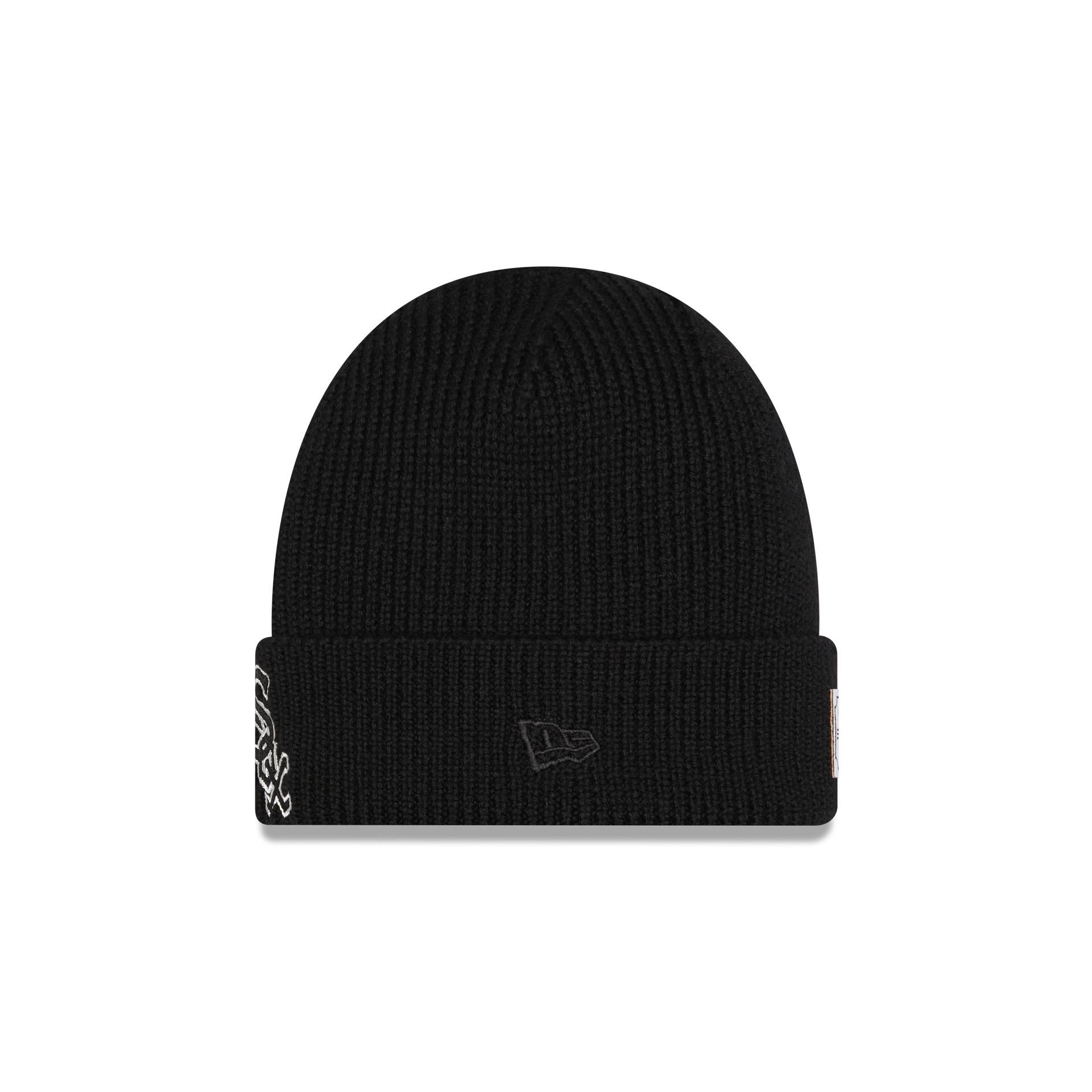 Alpha Industries x Chicago White Sox Black Cuff Knit Hat