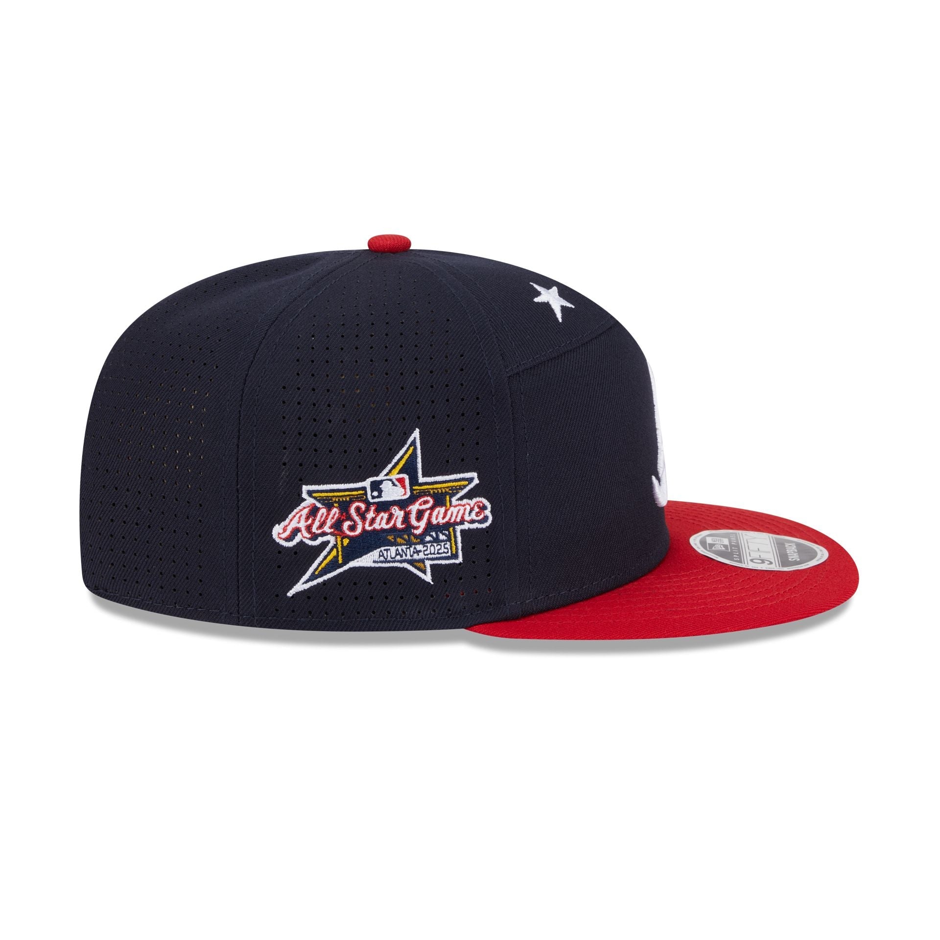 Atlanta Braves 2025 All-Star Game Split Panel 9FIFTY Snapback Hat