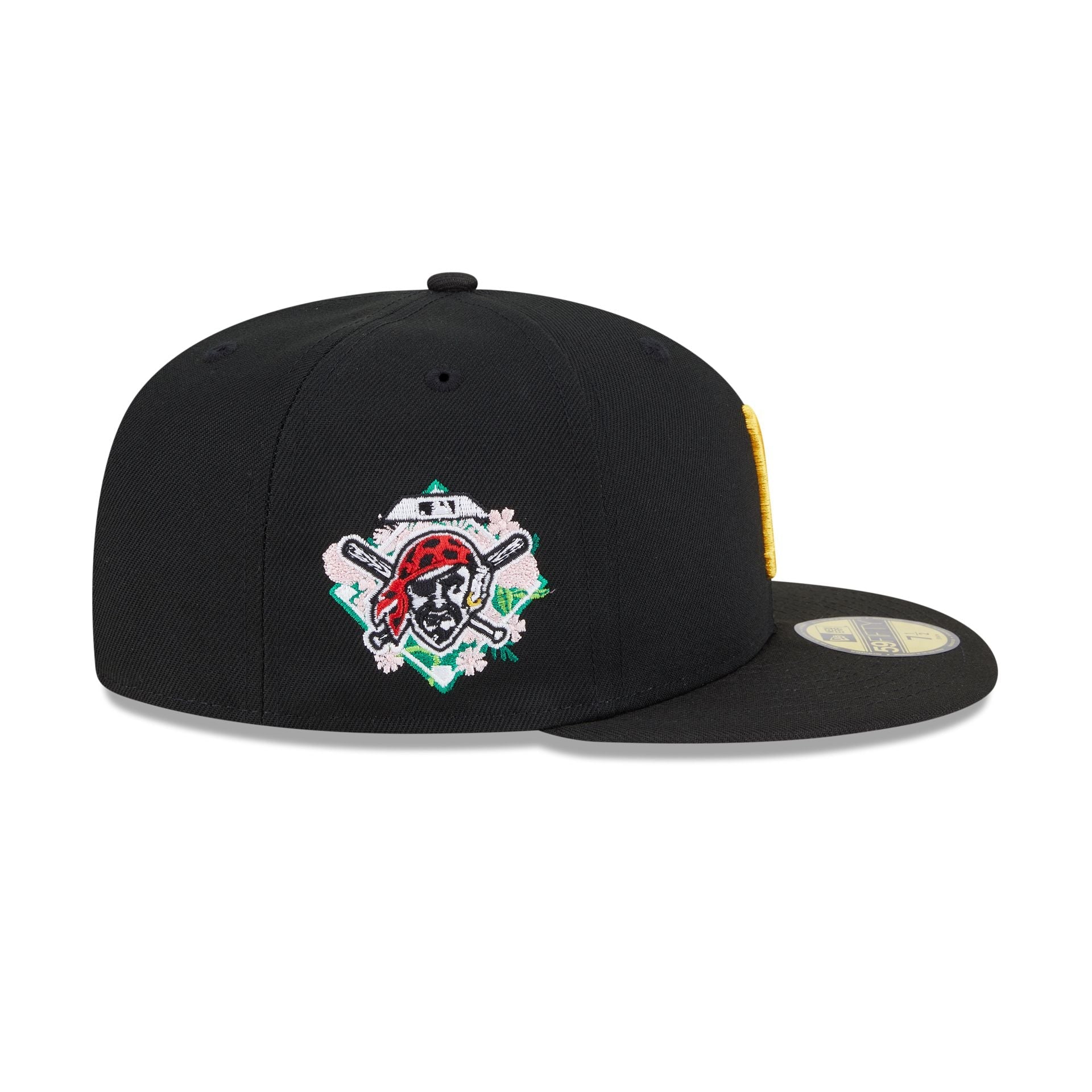 Pittsburgh Pirates Floral Undervisor 59FIFTY Fitted Hat