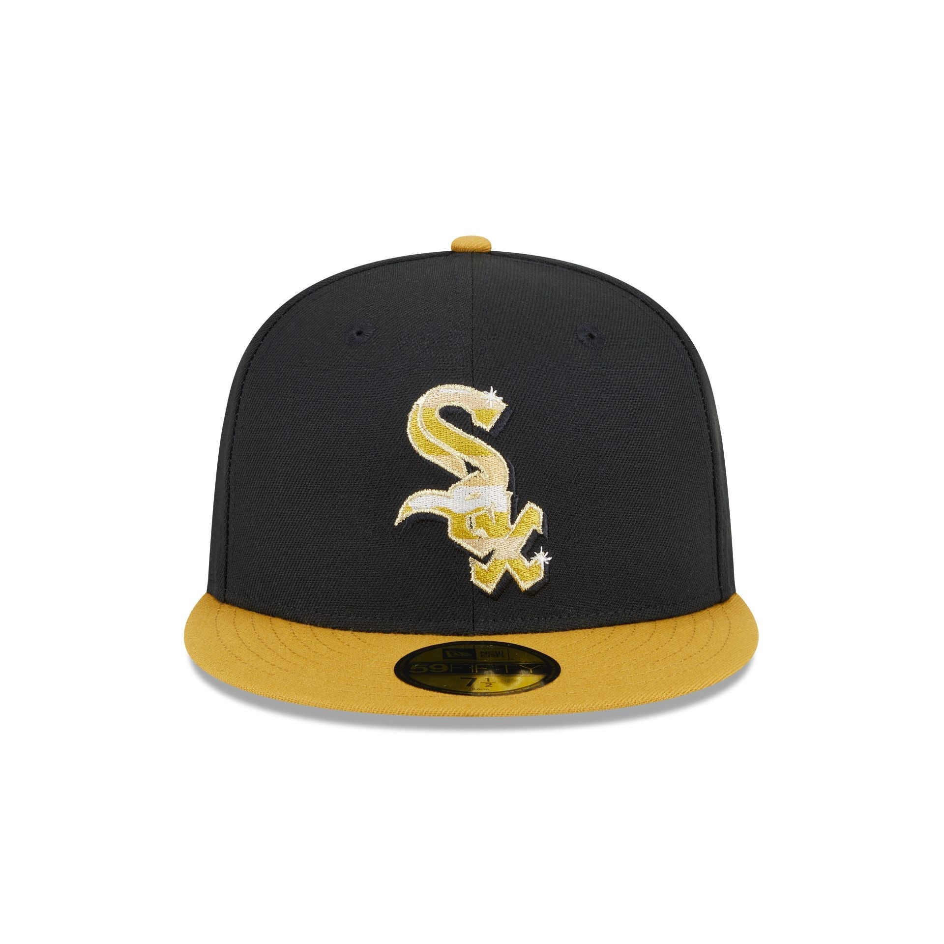 Chicago White Sox Metallic Gold Logo 59FIFTY Fitted Hat