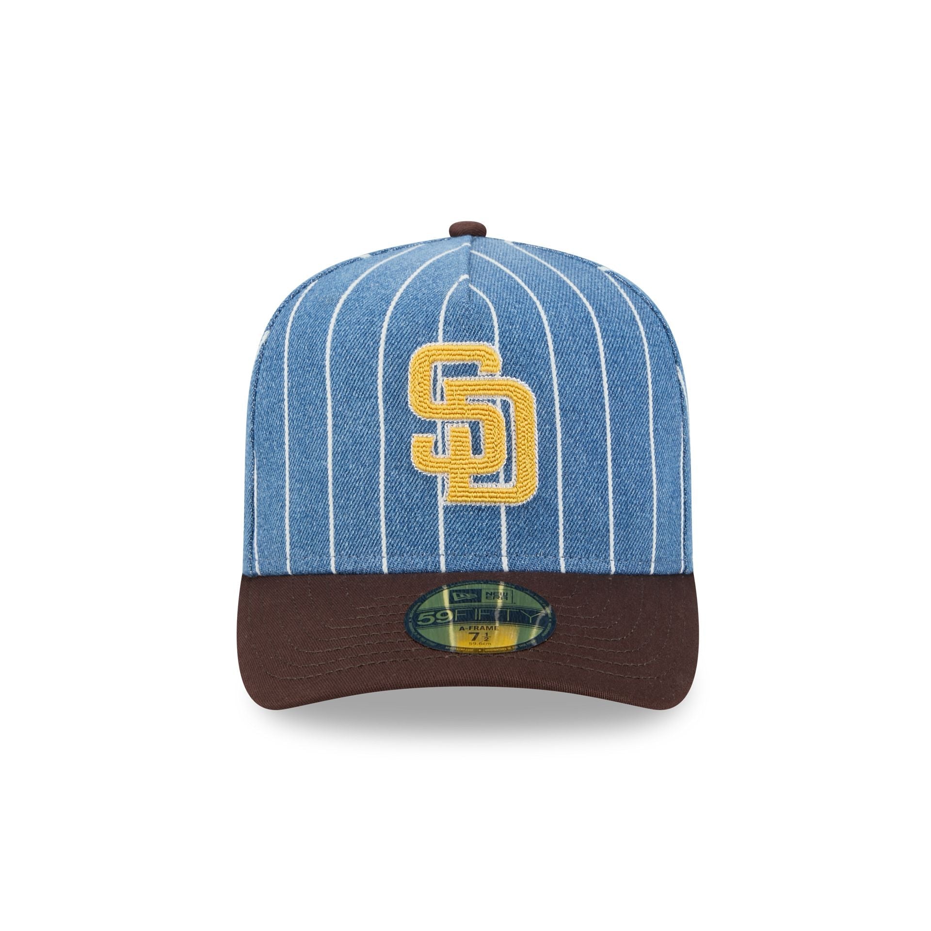 San Diego Padres Parallel 59FIFTY A-Frame Fitted Hat