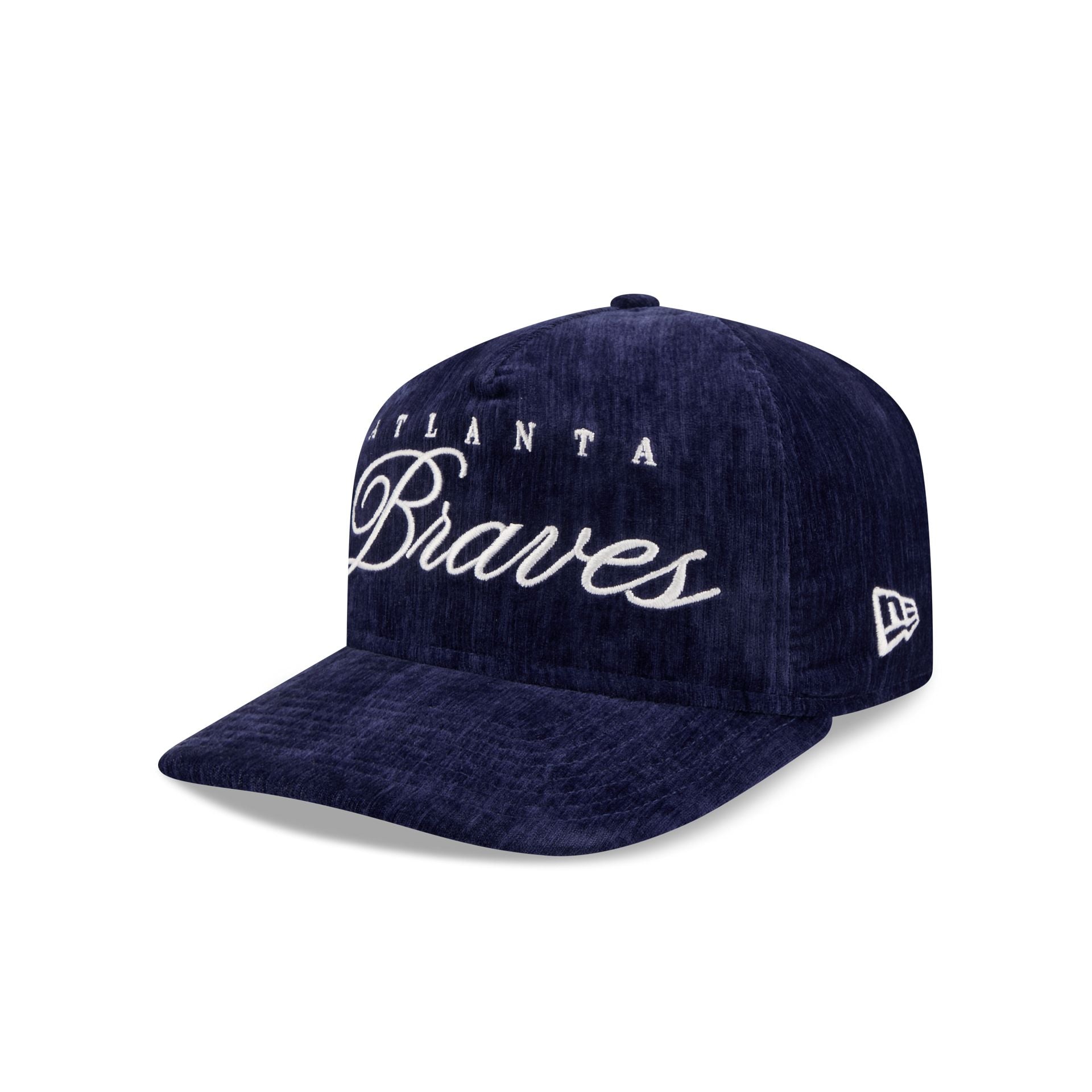 Atlanta Braves Velvet Team Script 19TWENTY Adjustable Hat