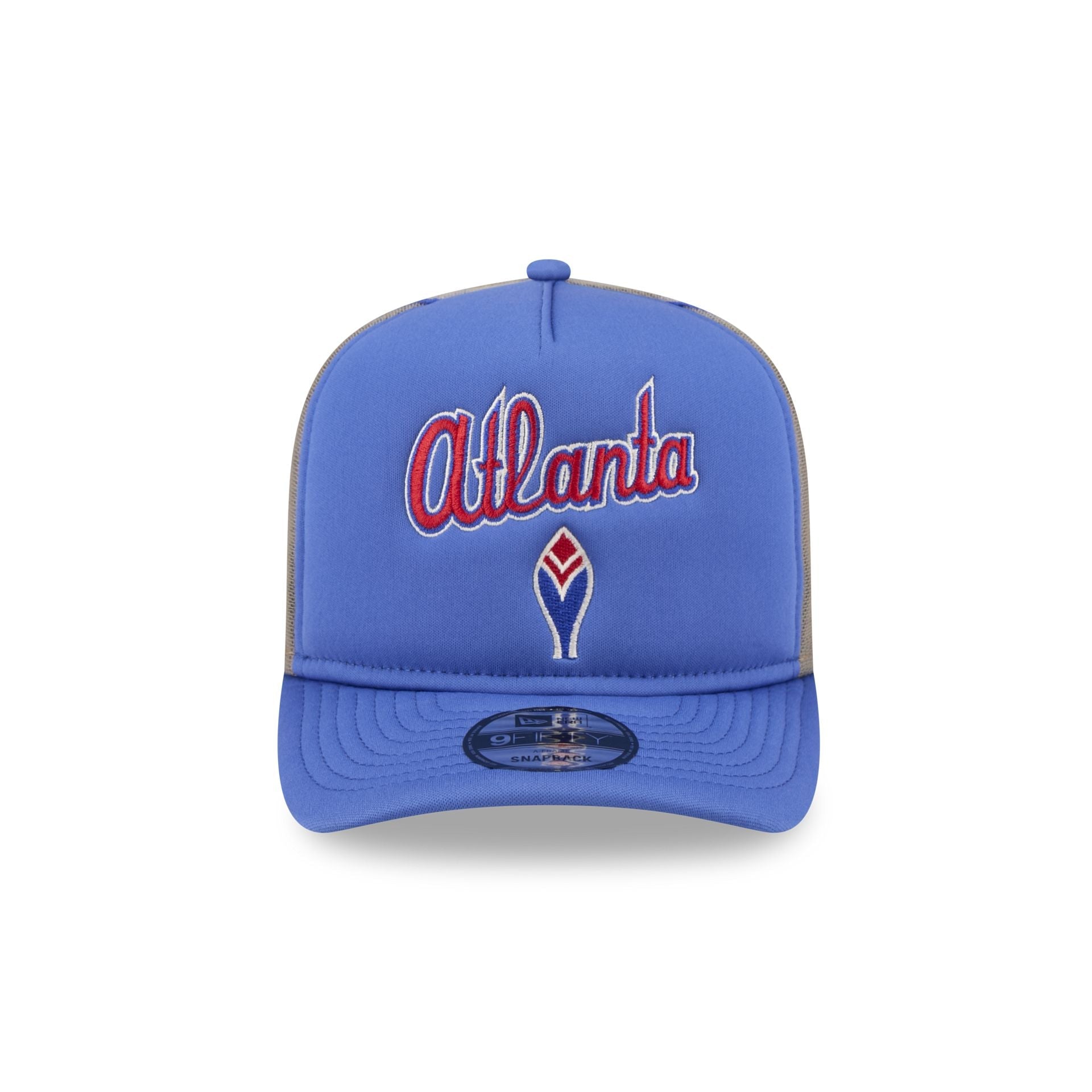 Atlanta Braves Arched 9FIFTY A-Frame Snapback Hat