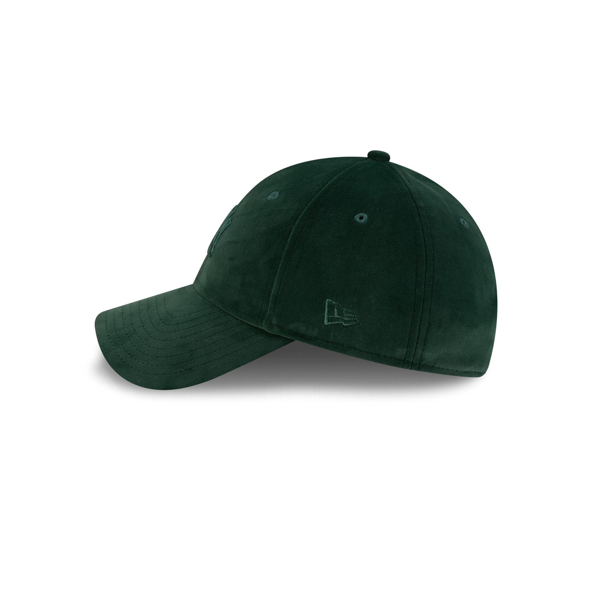 New York Yankees Dark Green Velour Women's 9FORTY Adjustable Hat