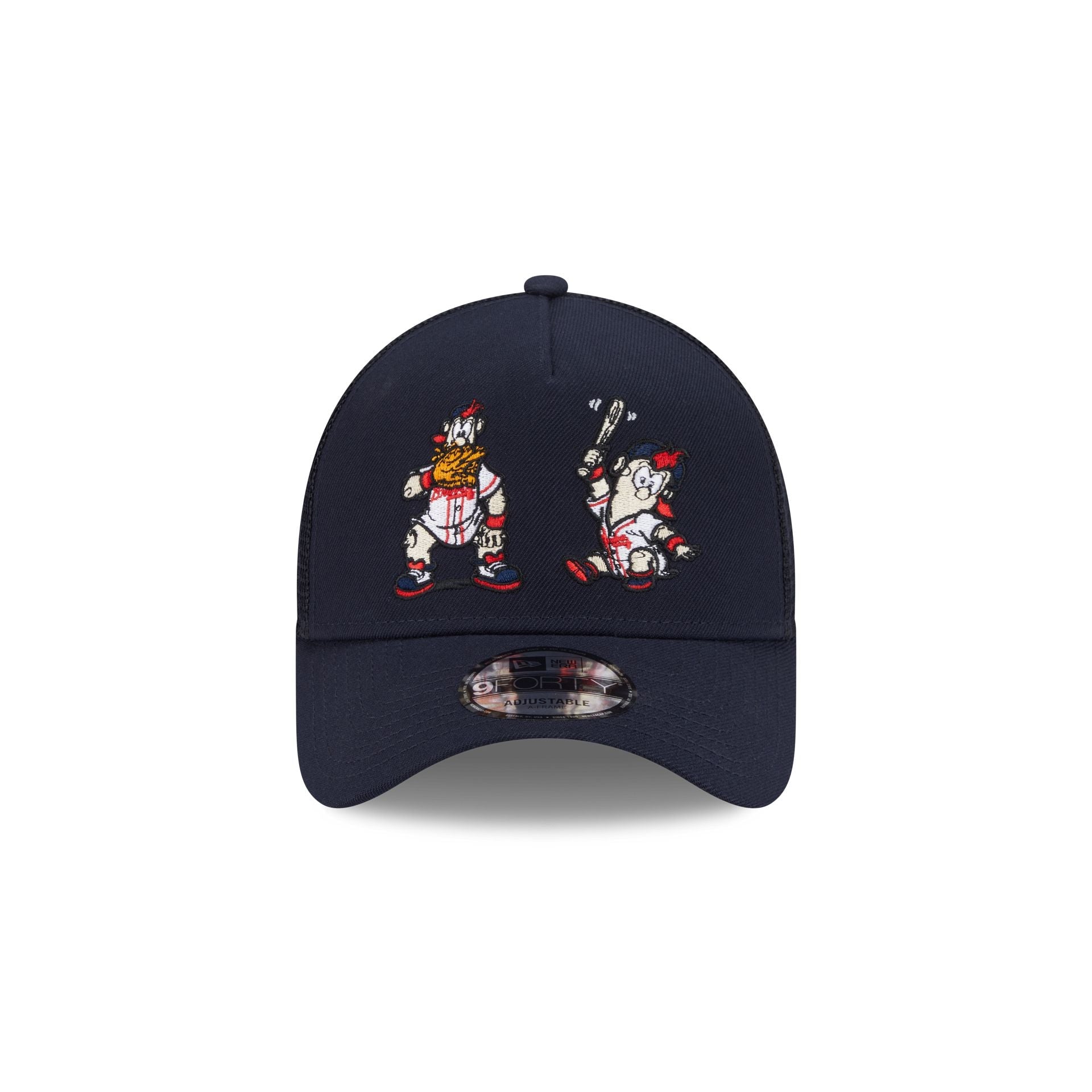 Atlanta Braves Generation Mascots 9FORTY A-Frame Trucker Hat