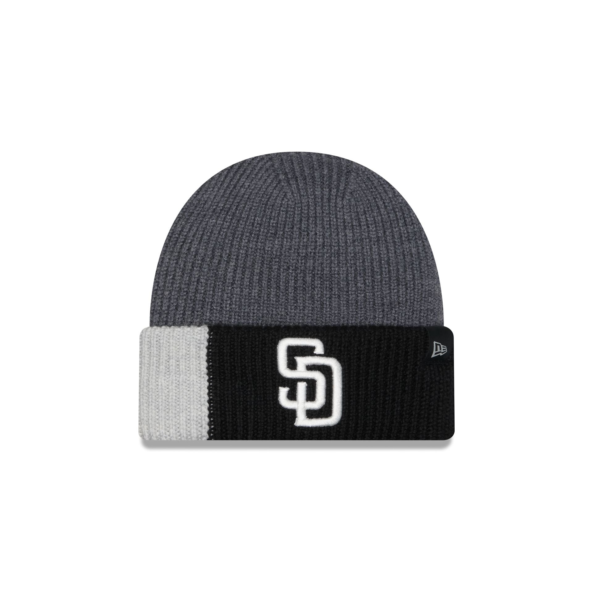 San Diego Padres Merino Wool Color Block Cuff Knit Hat