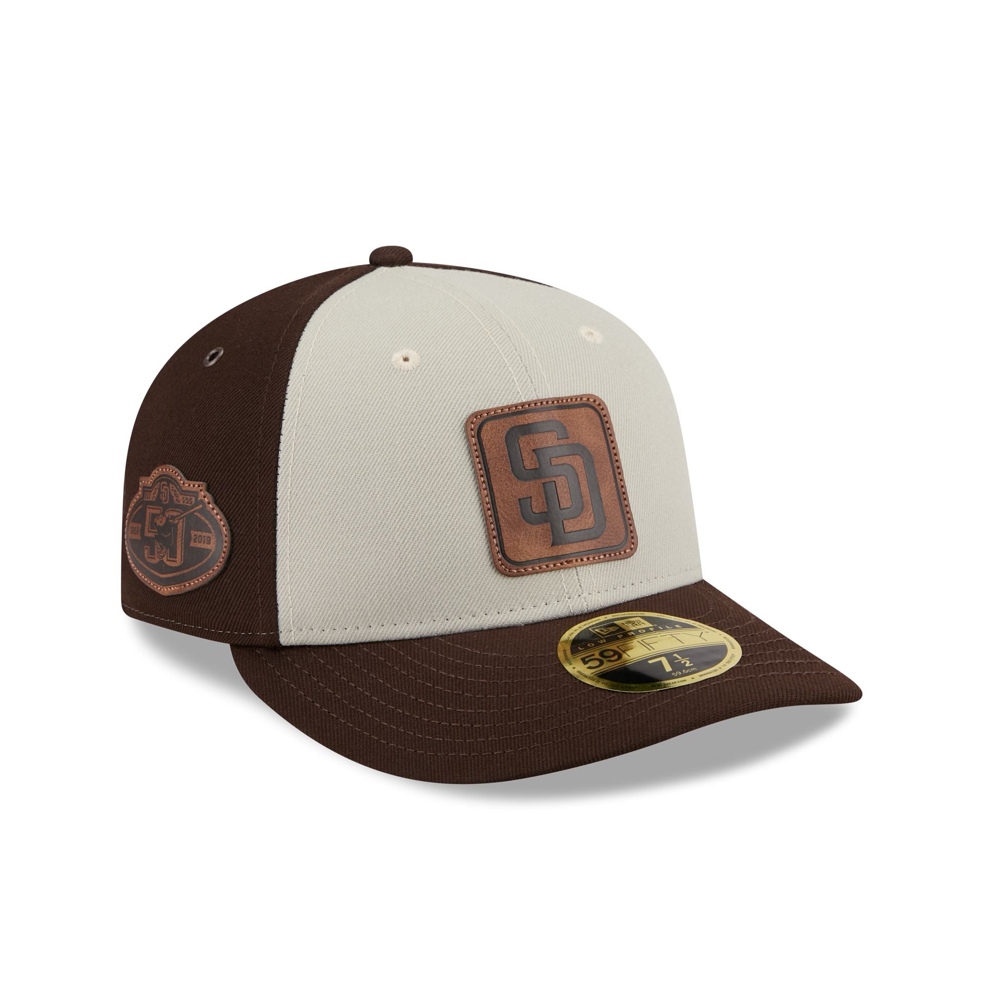 San Diego Padres Quilted Low Profile 59FIFTY Fitted Hat