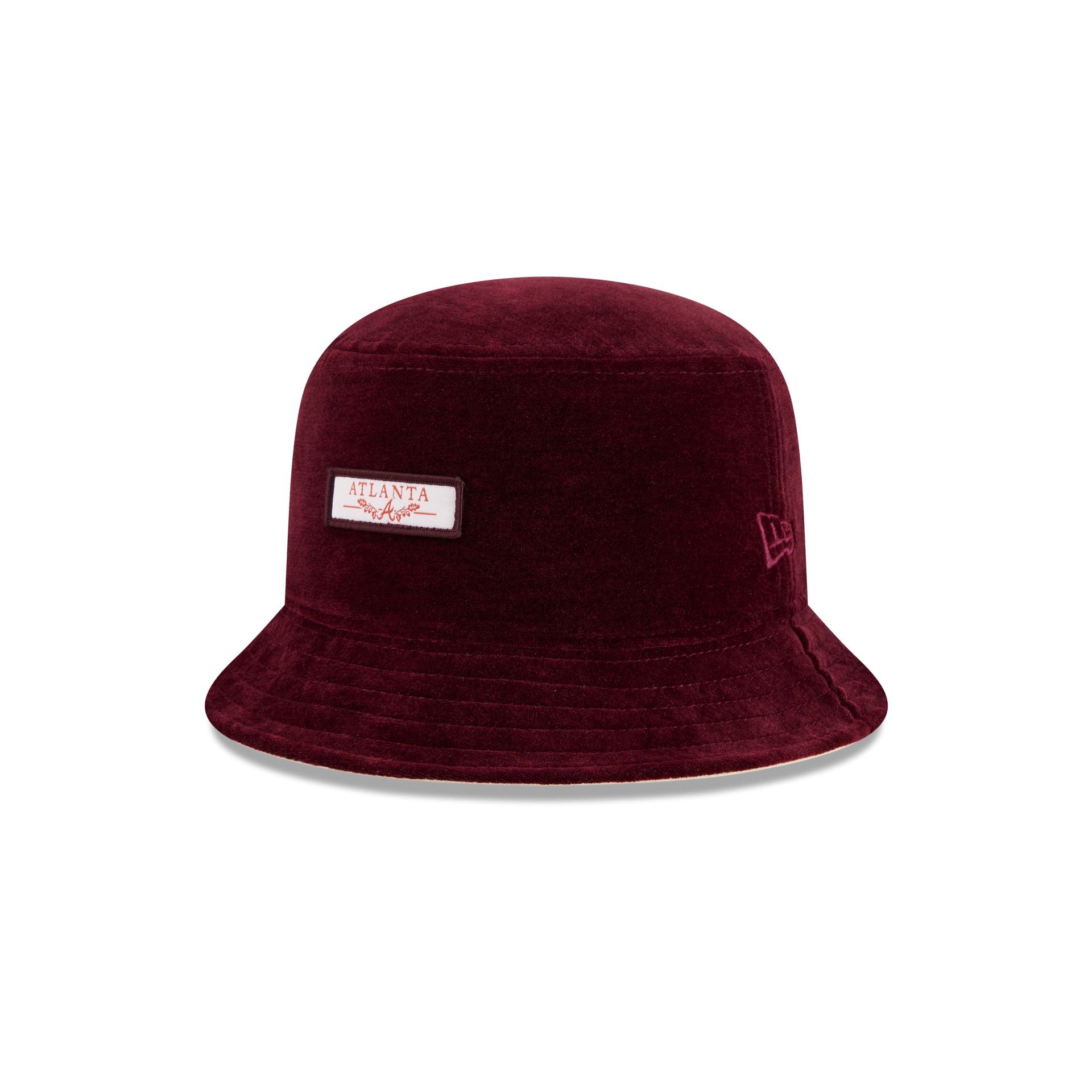 Atlanta Braves Fall Velvet Bucket Hat