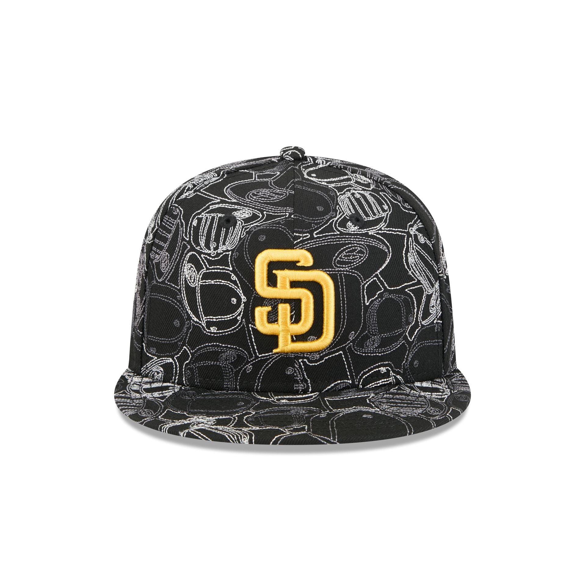 San Diego Padres Cap Scramble 59FIFTY Fitted Hat