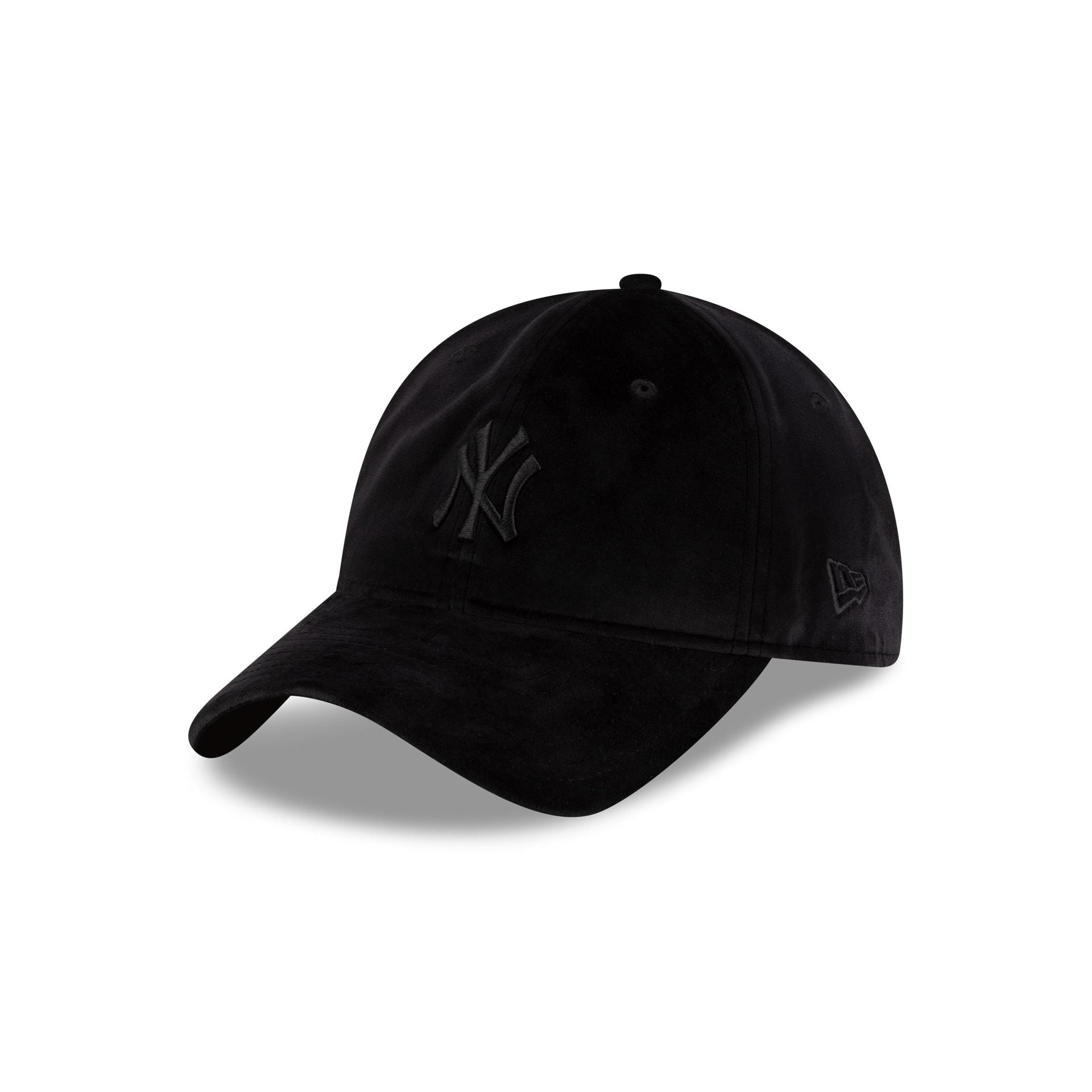 New York Yankees Black Velour 9TWENTY Adjustable Hat