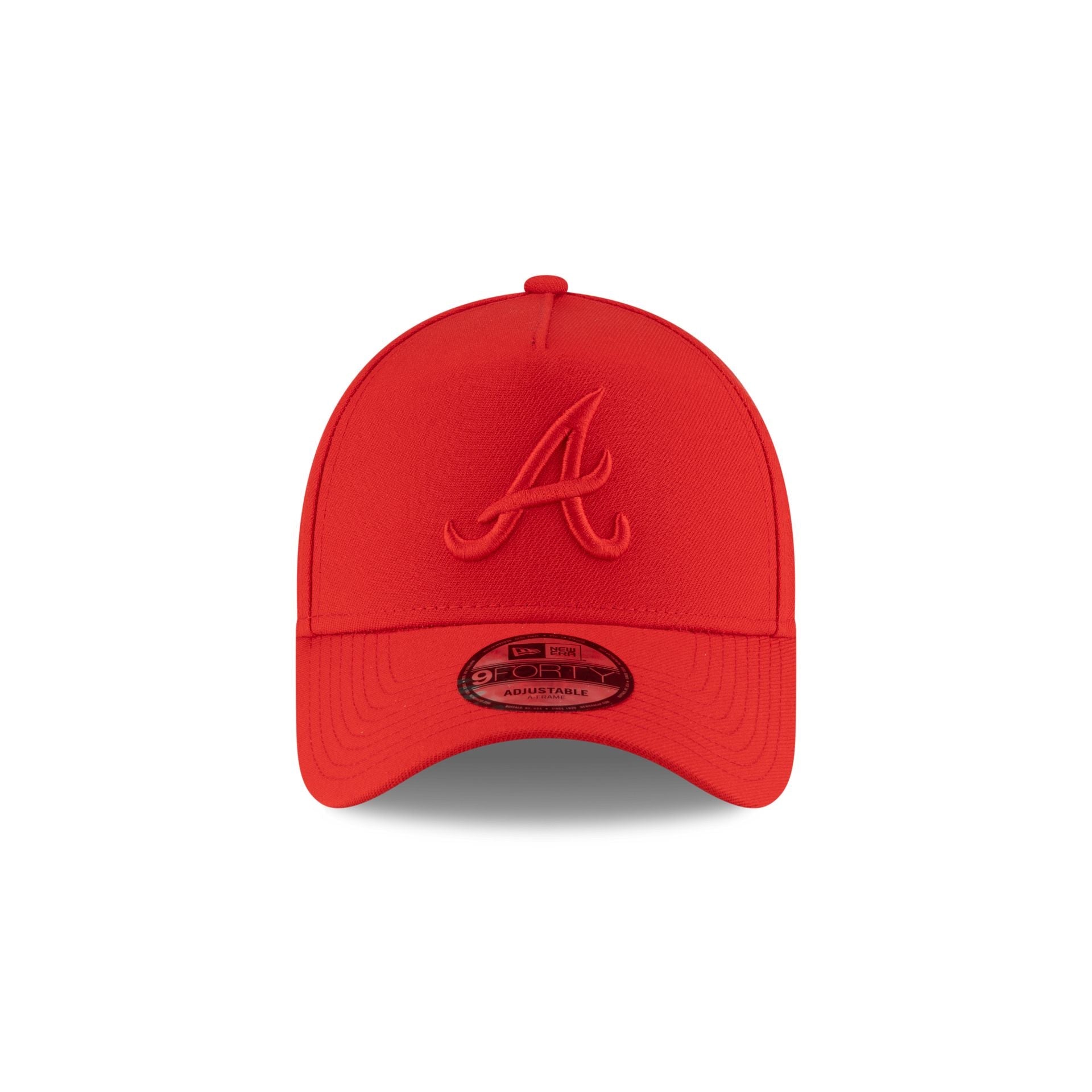 Atlanta Braves Front Door Red 9FORTY A-Frame Snapback Hat