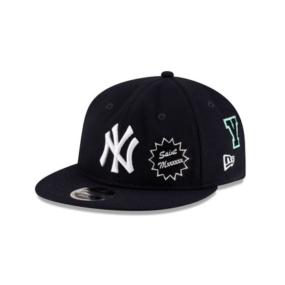 ©SAINT Mxxxxxx x New York Yankees Retro Crown 9FIFTY Snapback Hat