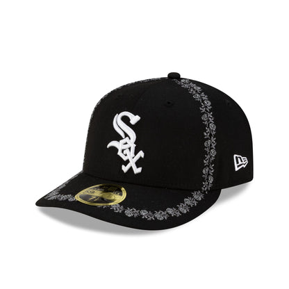 Chicago White Sox Rose Emblem Low Profile 59FIFTY Fitted Hat