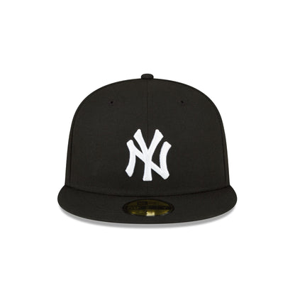 New York Yankees Sidepatch Black 59FIFTY Fitted Hat