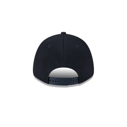 Atlanta Braves 2025 Batting Practice White 9FORTY Stretch-Snap Hat