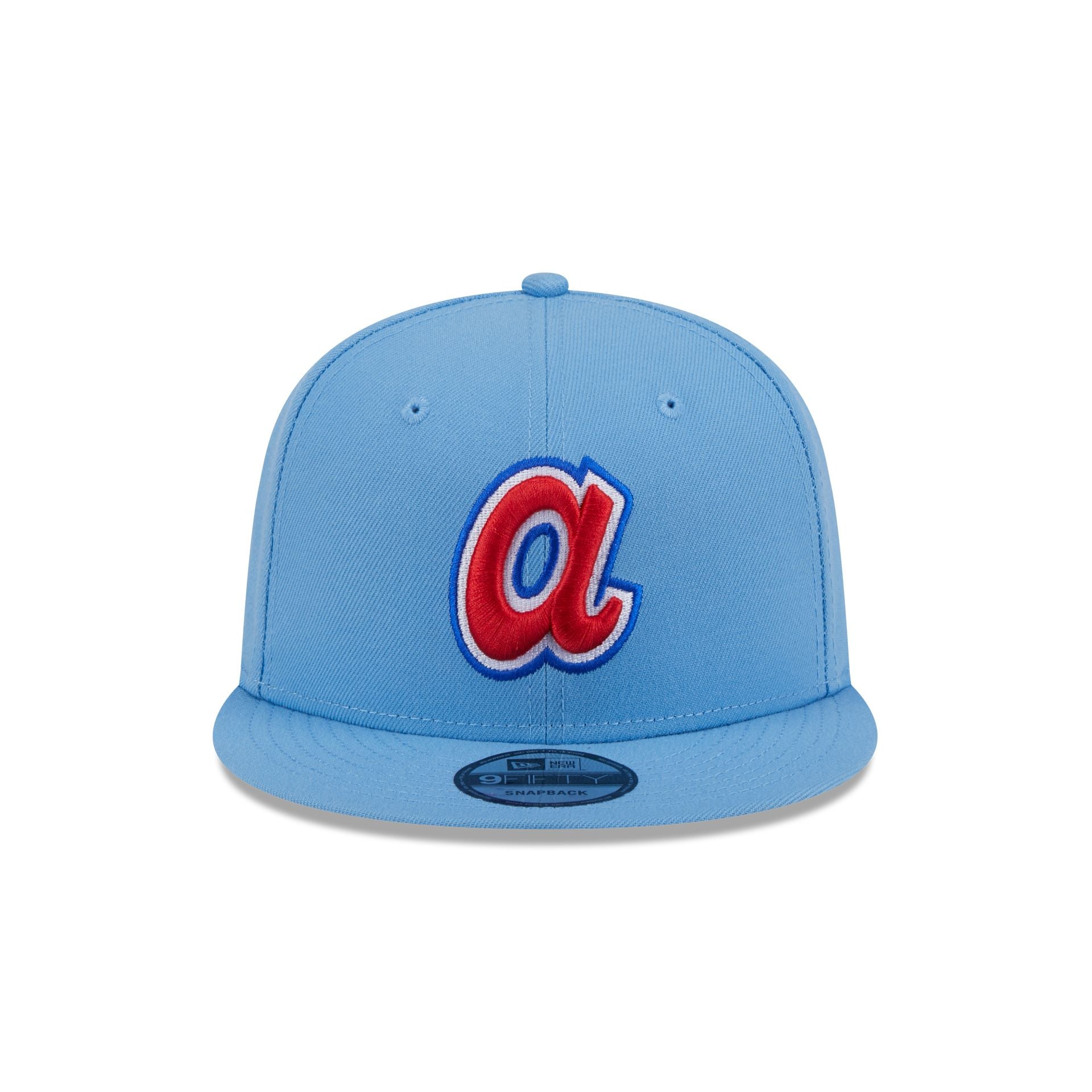 Atlanta Braves Sky Blue 9FIFTY Snapback Hat