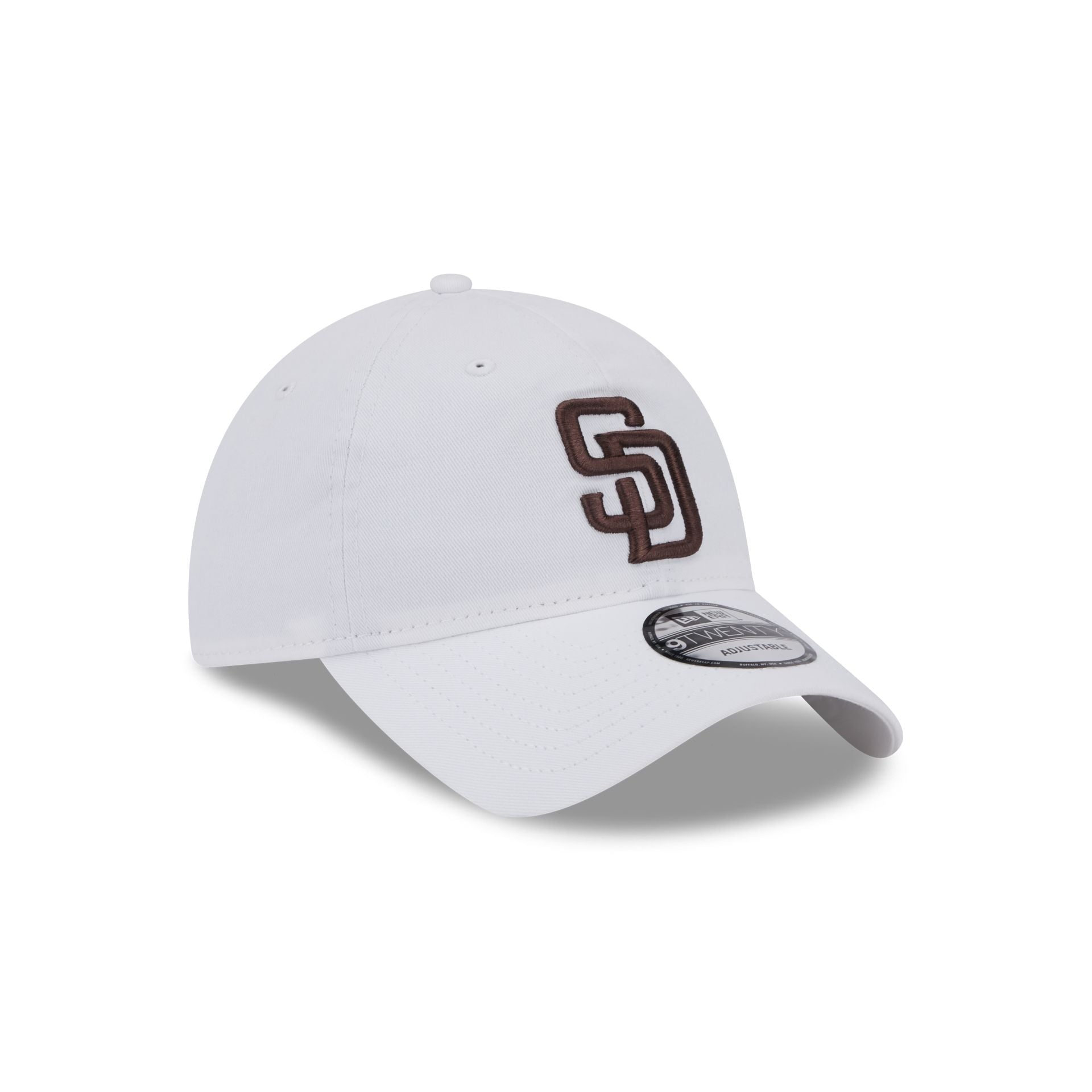 San Diego Padres White 9TWENTY Adjustable Hat