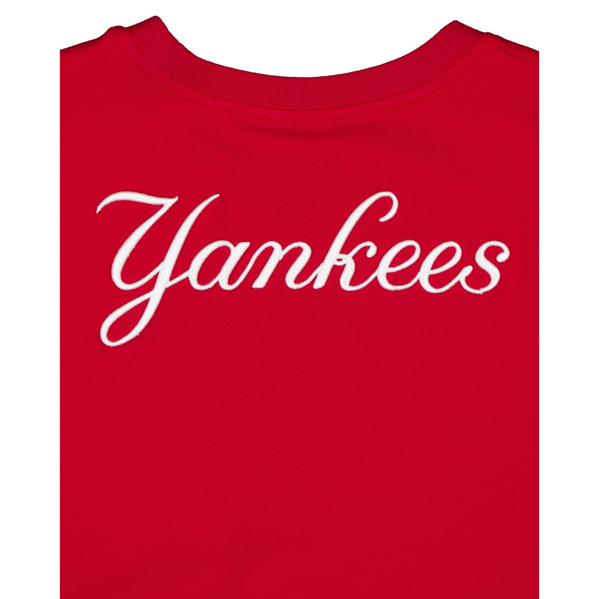 New York Yankees Logo Select Color Flip Red T-Shirt