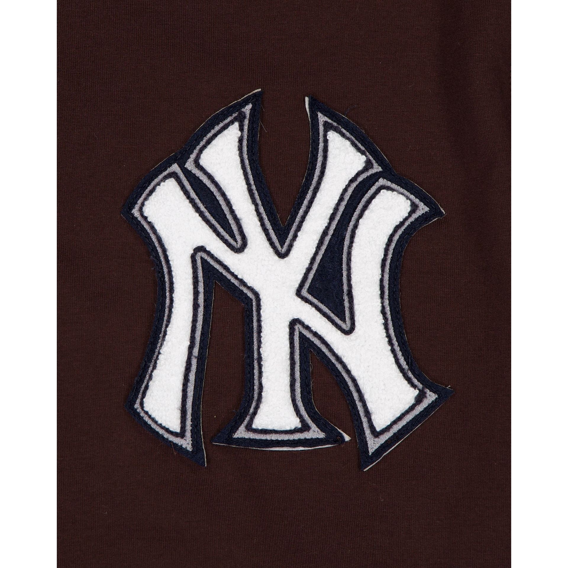 New York Yankees Logo Select Color Flip Brown Hoodie