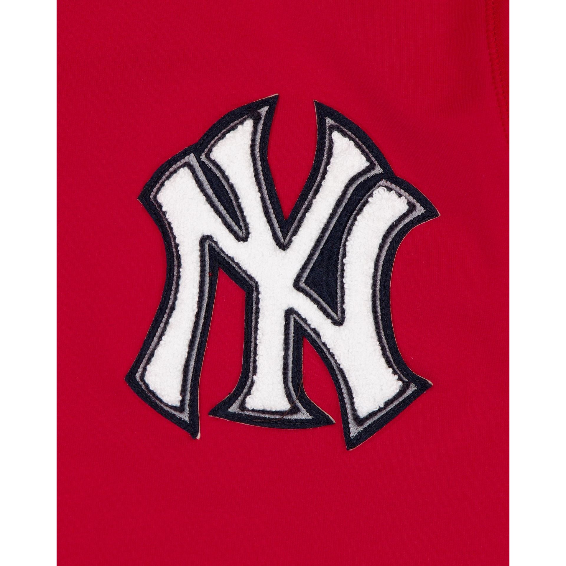 New York Yankees Logo Select Color Flip Red Hoodie