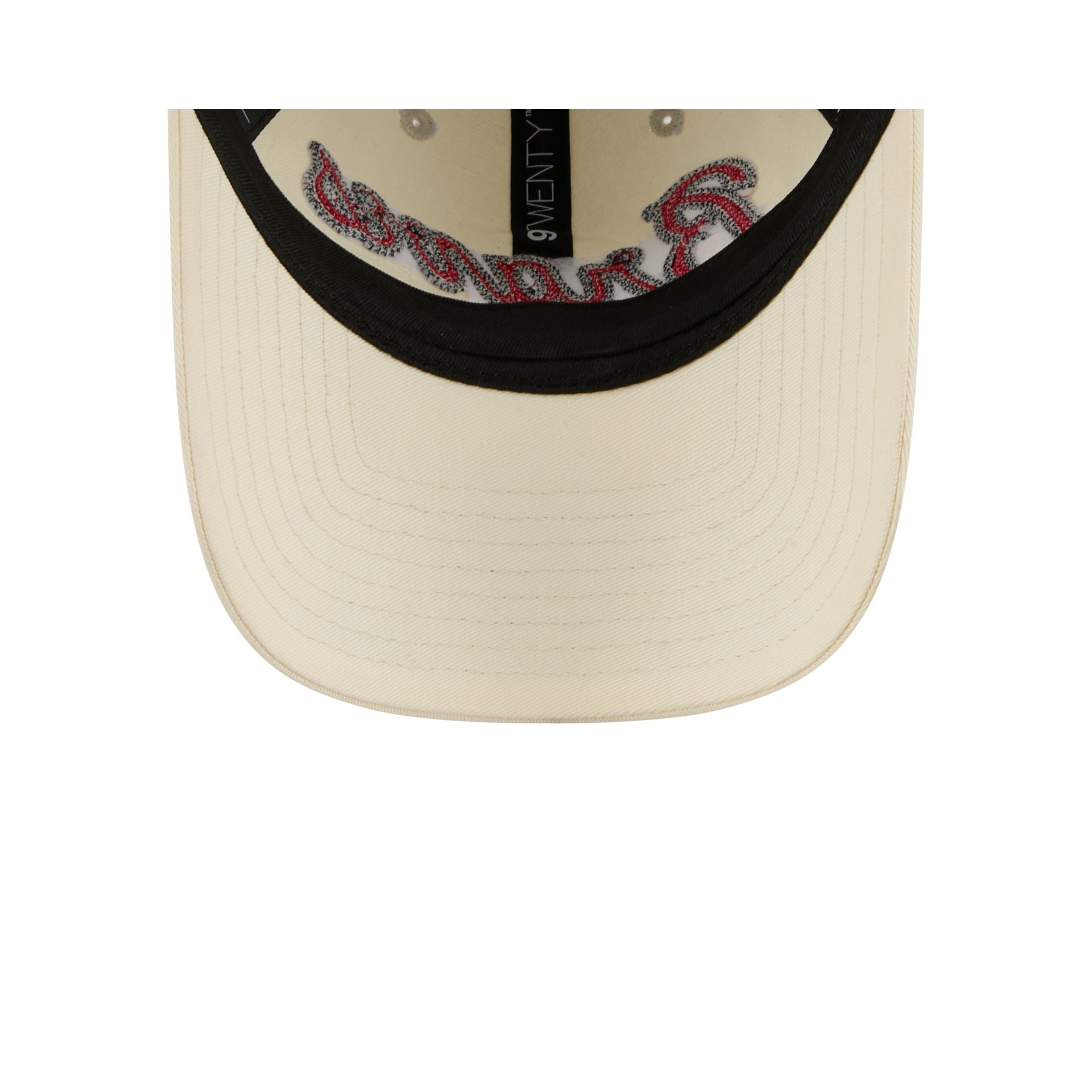 Atlanta Braves Team Stitch 9TWENTY Adjustable Hat