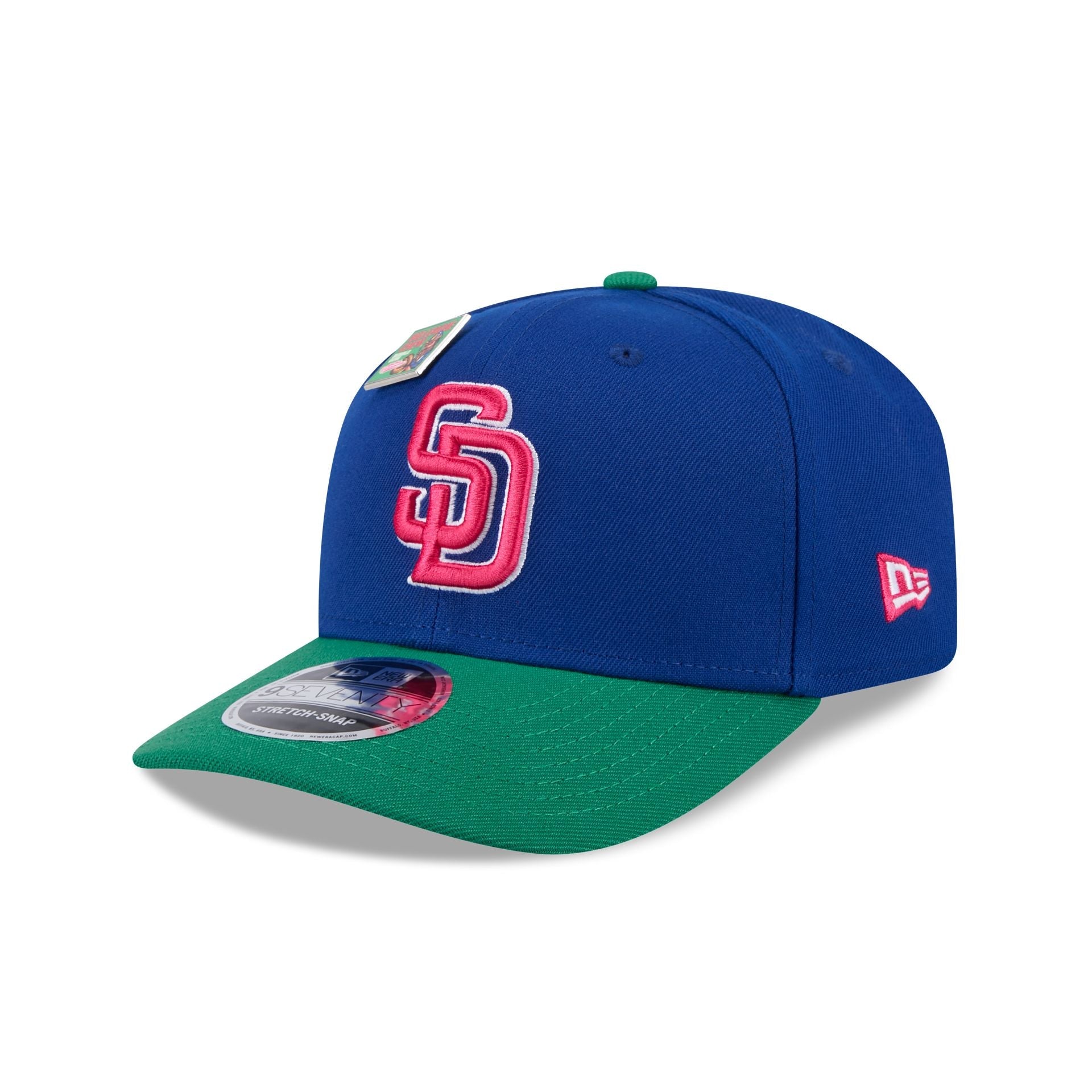 Big League Chew X San Diego Padres Wild Pitch Watermelon 9SEVENTY Stretch-Snap Hat