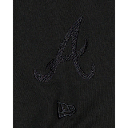 Atlanta Braves Black on Black Logo Select Hoodie