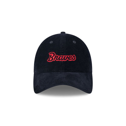 Atlanta Braves Women's Corduroy 9TWENTY Adjustable Hat