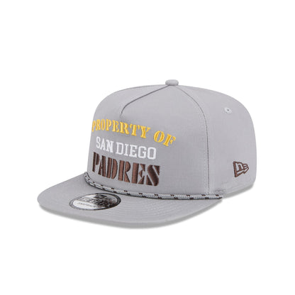 San Diego Padres Vintage Gray Rope Golfer Hat