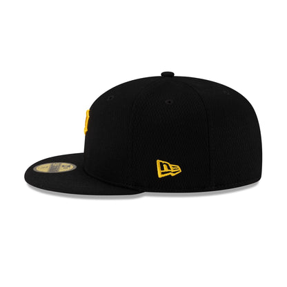 Pittsburgh Pirates 2025 Clubhouse Black 59FIFTY Fitted Hat