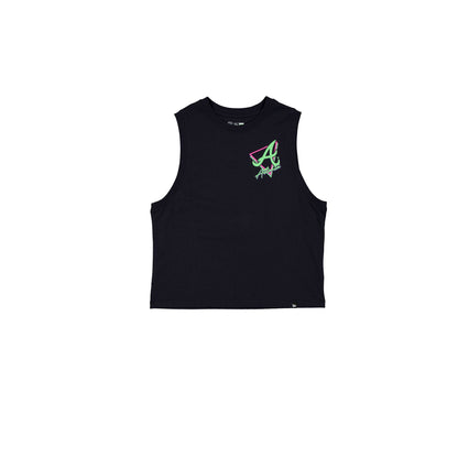 Atlanta Braves Trend Glow Logo Women's Tank Top