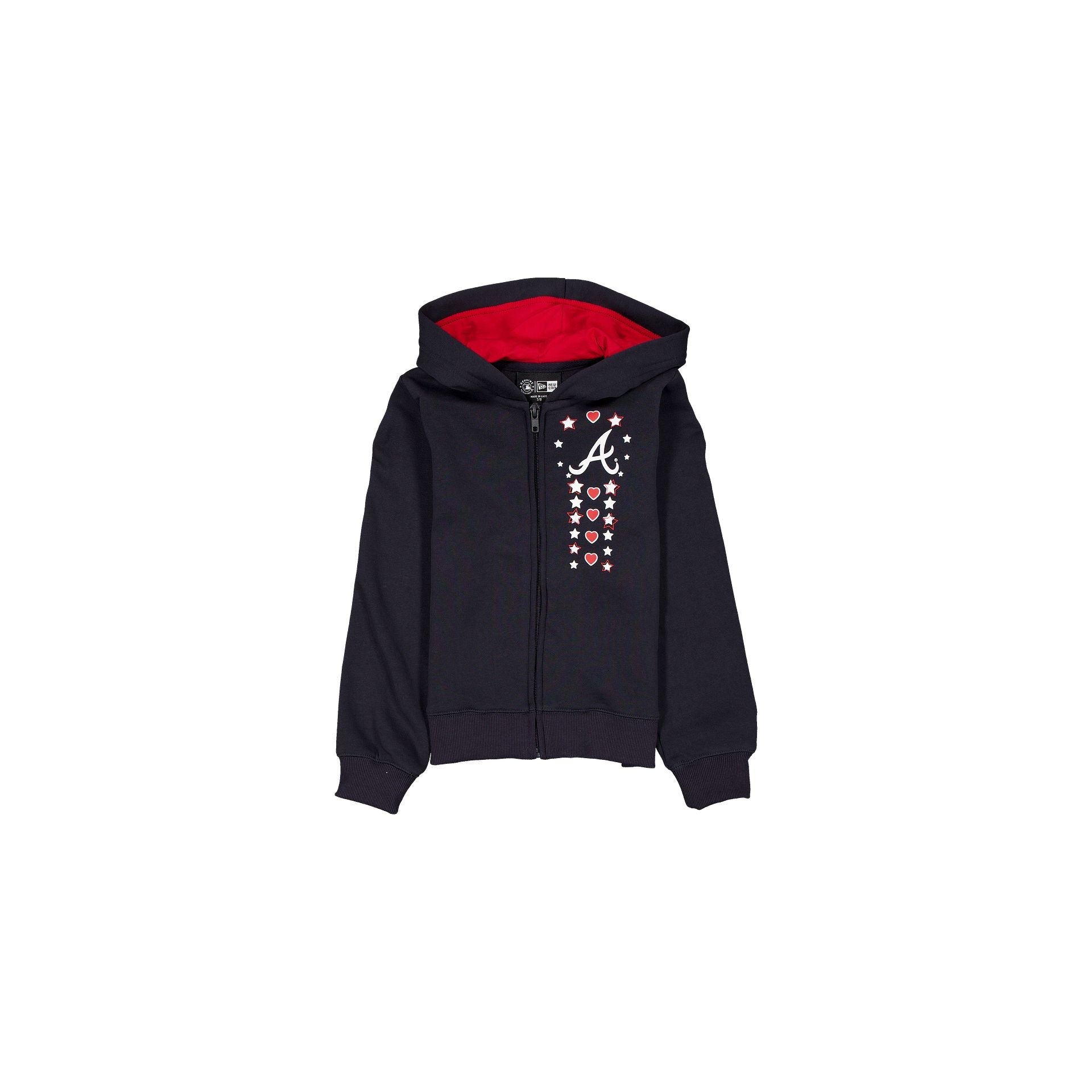 Atlanta Braves Star Girls Hoodie