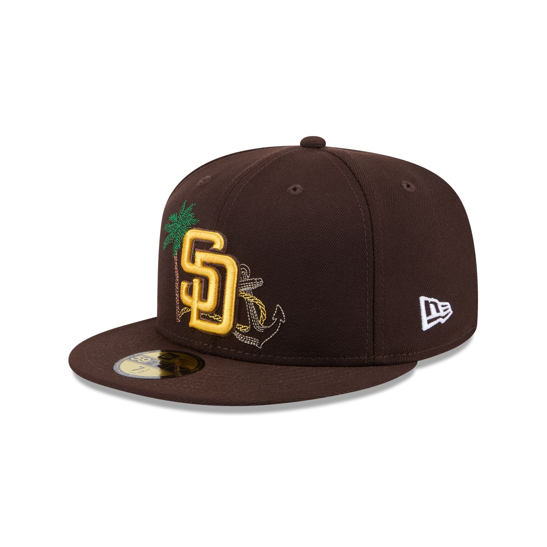 San Diego Padres State Stitch 59FIFTY Fitted Hat