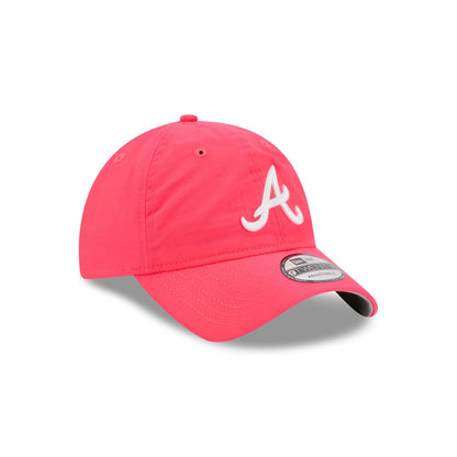Atlanta Braves Everyday Nylon Pink 9TWENTY Adjustable Hat