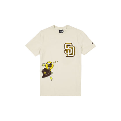 San Diego Padres Stone Logo Select T-Shirt