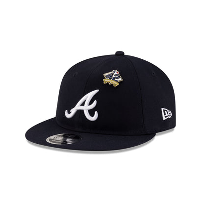 Atlanta Braves Jackie Robinson Day 2025 Retro Crown 9FIFTY Snapback Hat